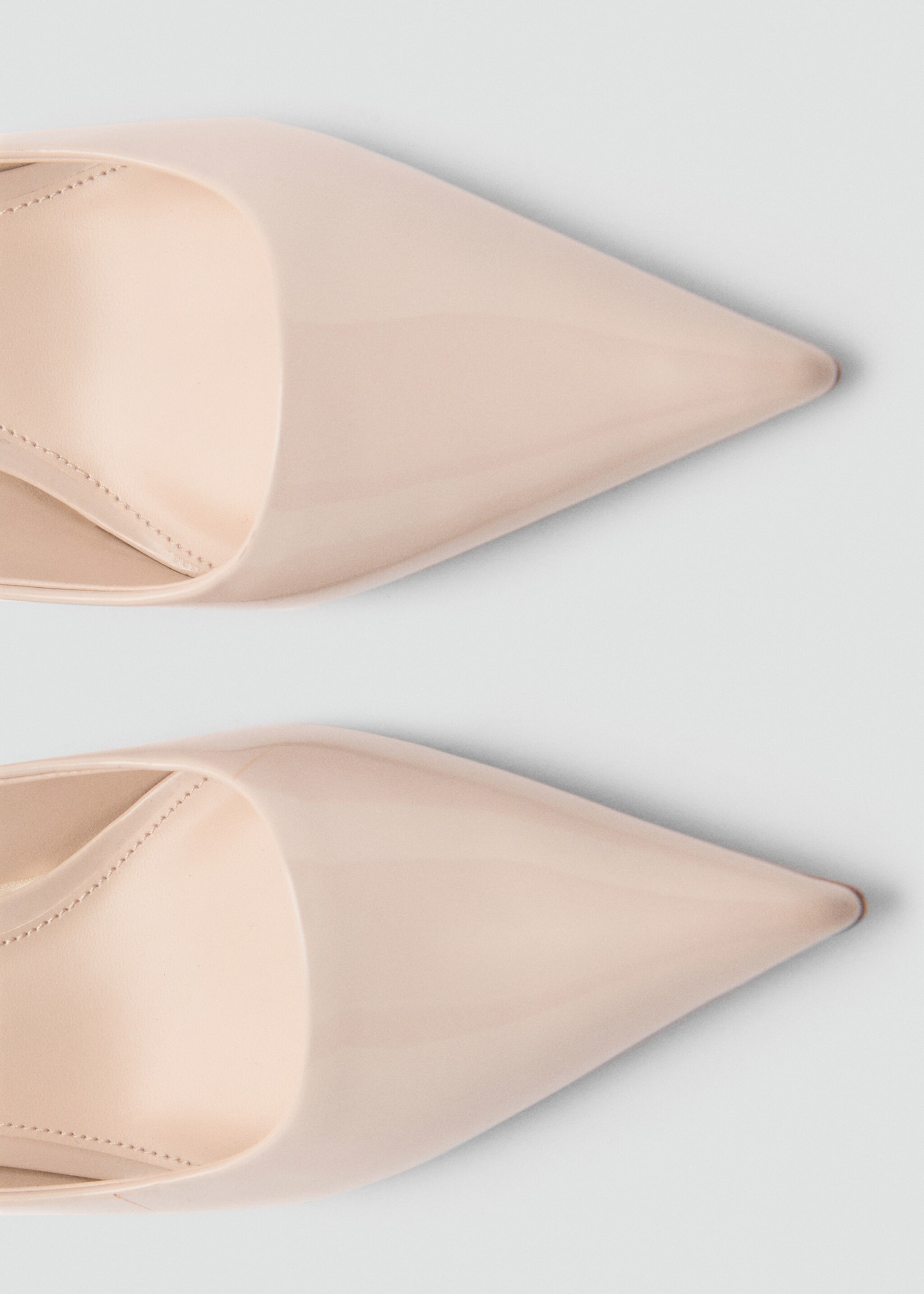 Kitten heel shoes - Details of the article 2, Nude. Ref: 77084046-00.