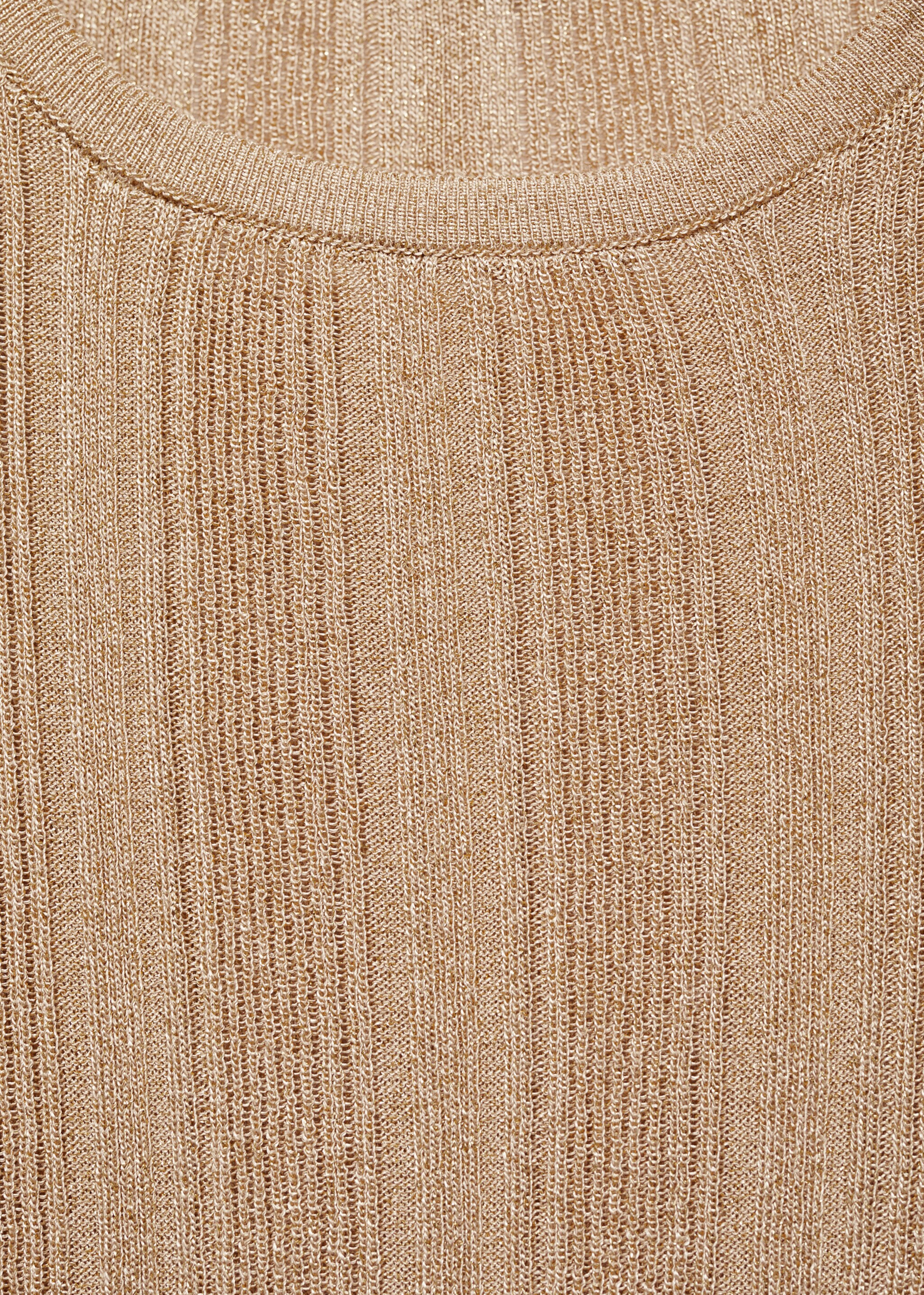 Stickad topp lurex - Detaljer om artikeln 8