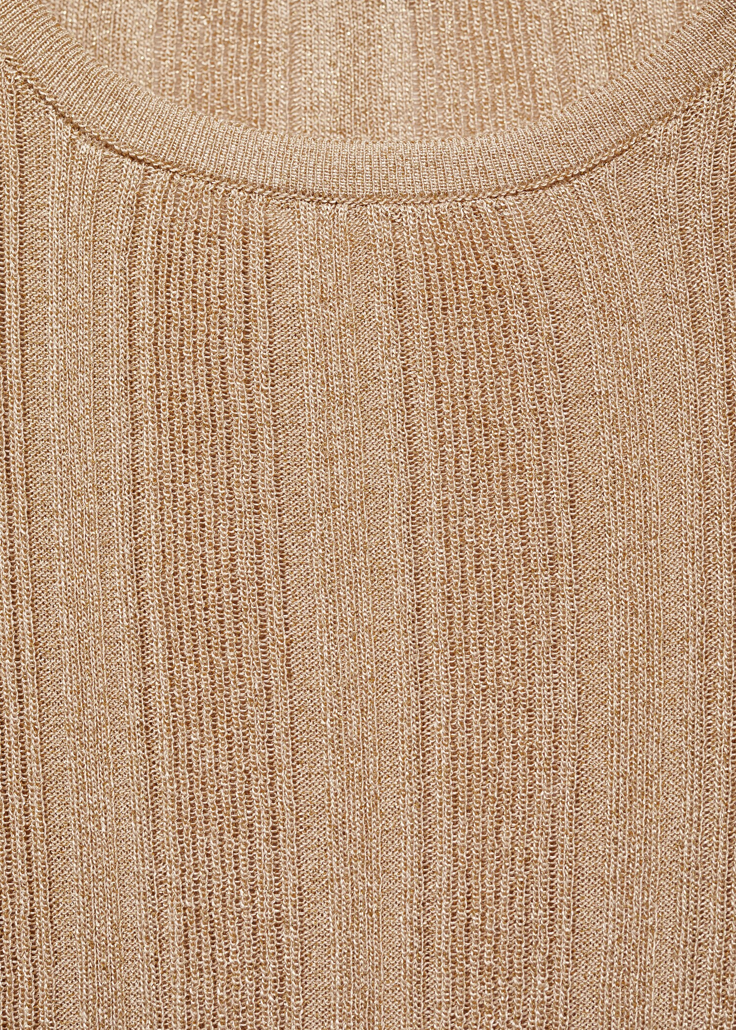 Stickad topp lurex - Detaljer om artikeln 8