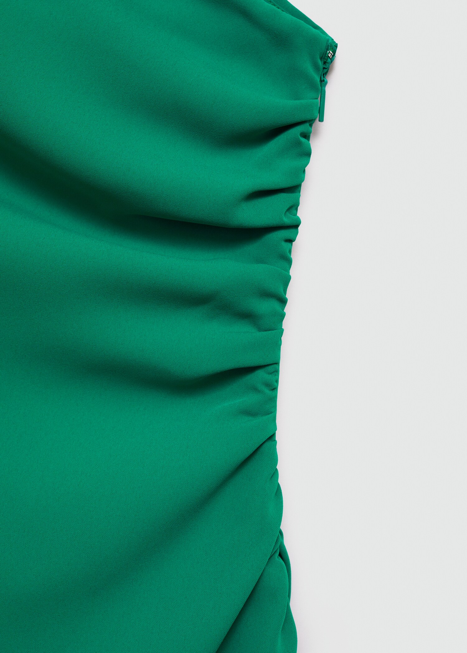 Vestido asimétrico detalles drapeados - Detalle del artículo 8