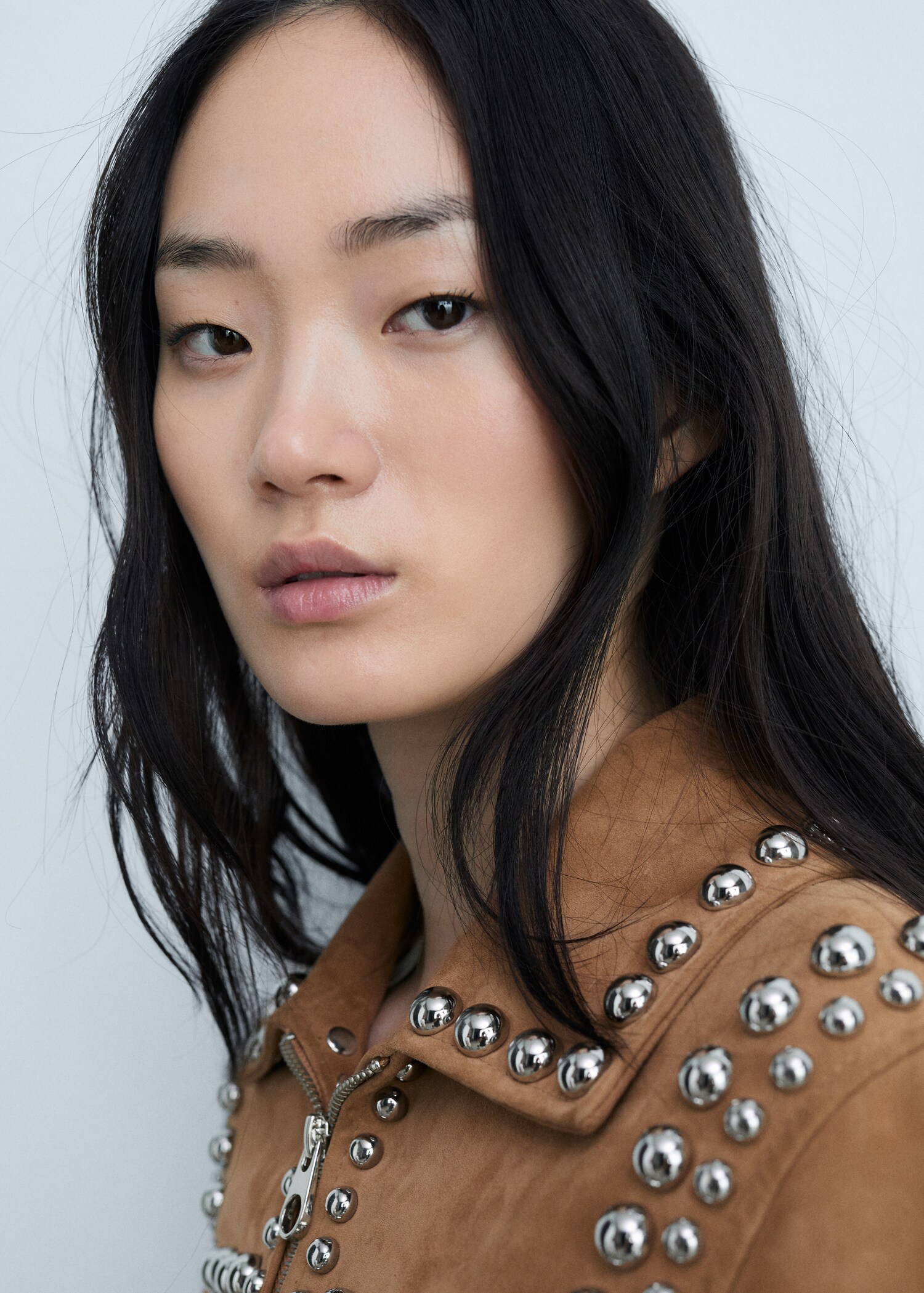 Veste cuir cloutée - Détail de l'article 1
