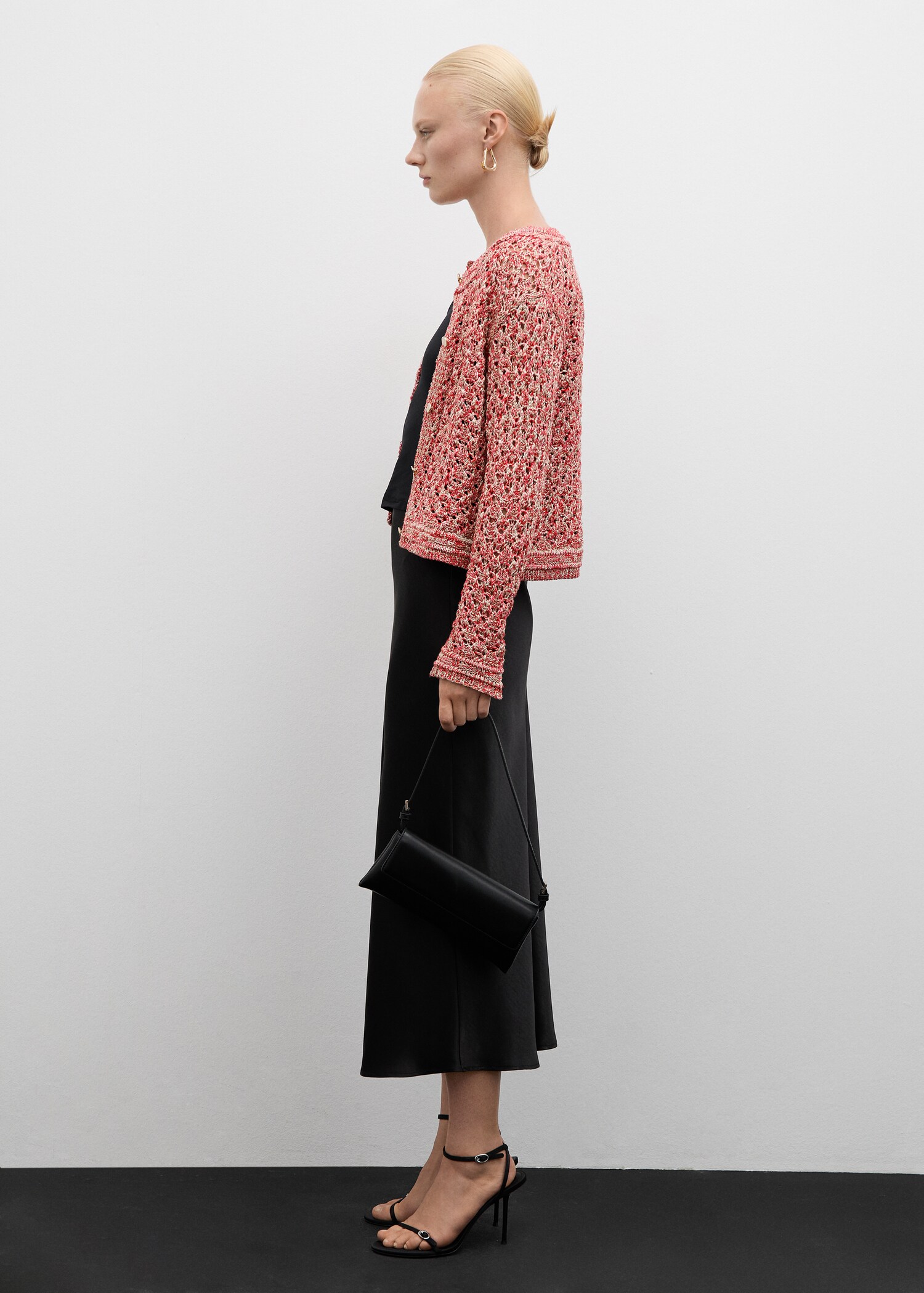 Lurex openwork cardigan - Details of the article 2