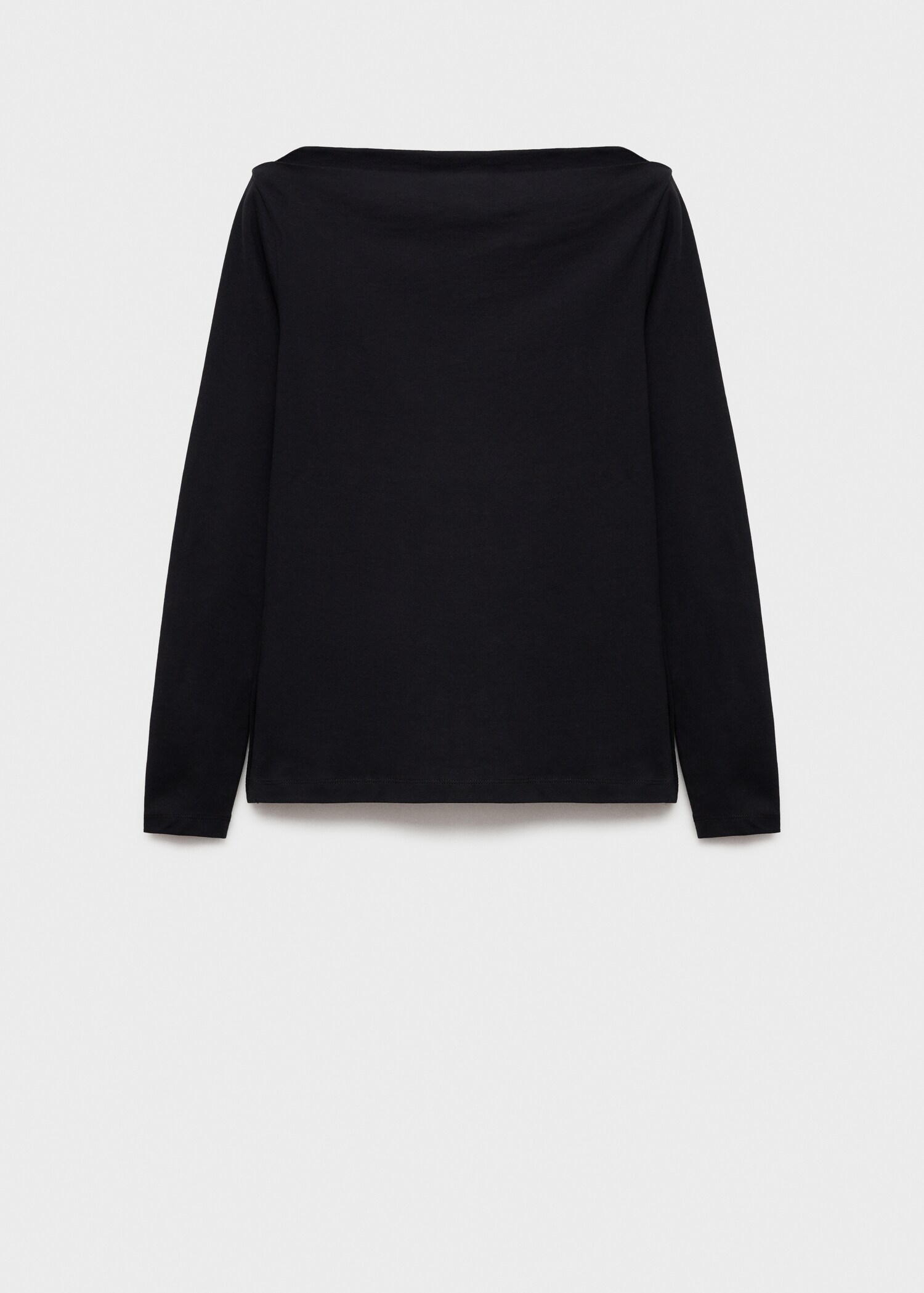T-shirt with gathered details - Article without model