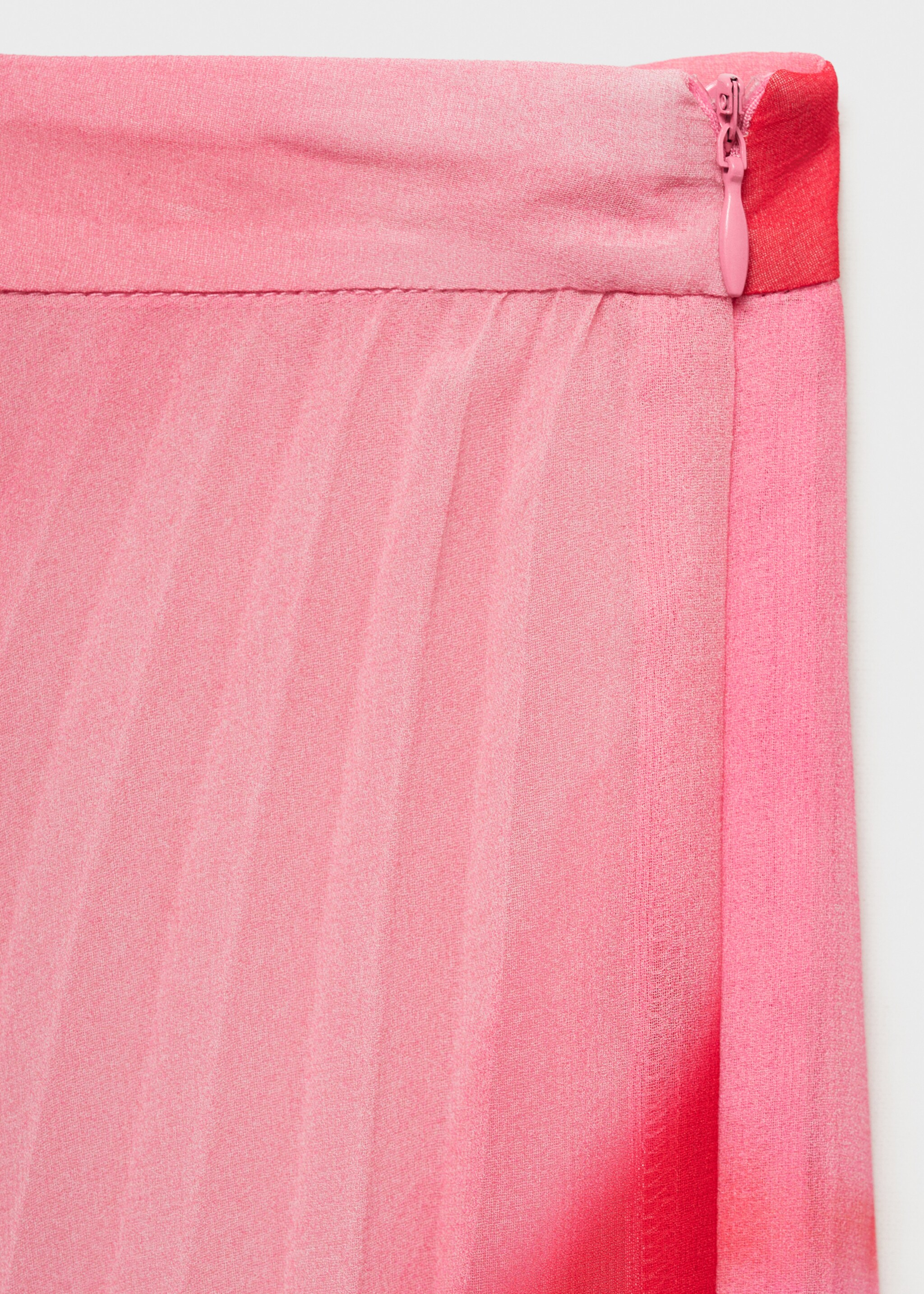 Printed pleated skirt - Details of the article 8
