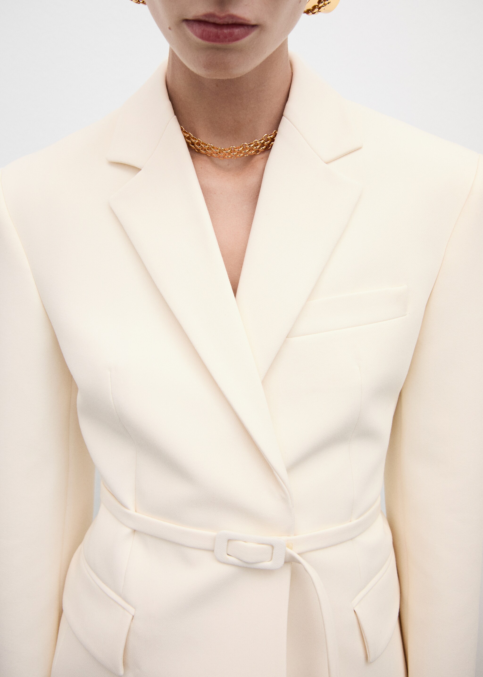 Blazer traje cinturón - Detalle del artículo 6