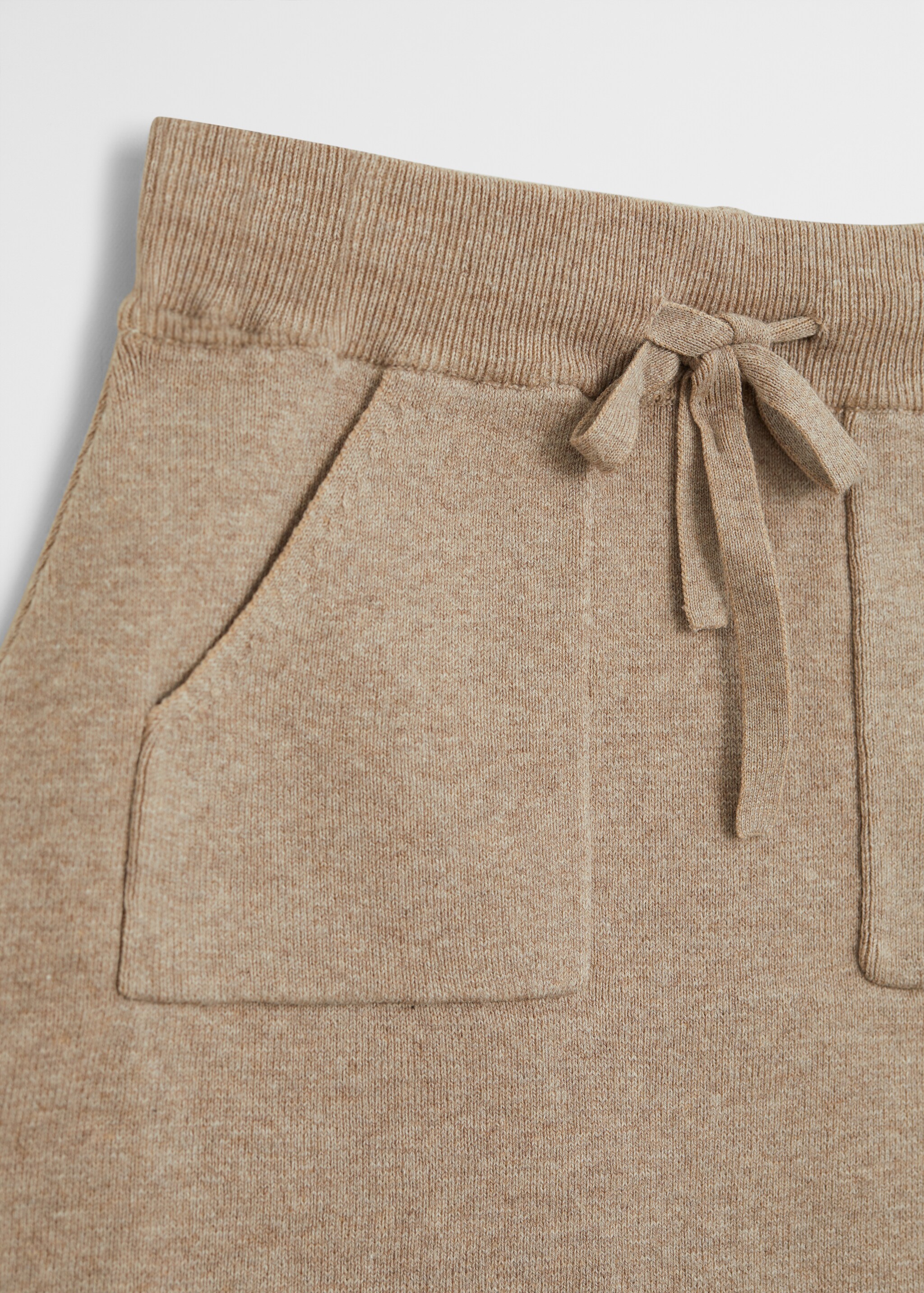 Knitted organic cotton skirt - Details of the article 8