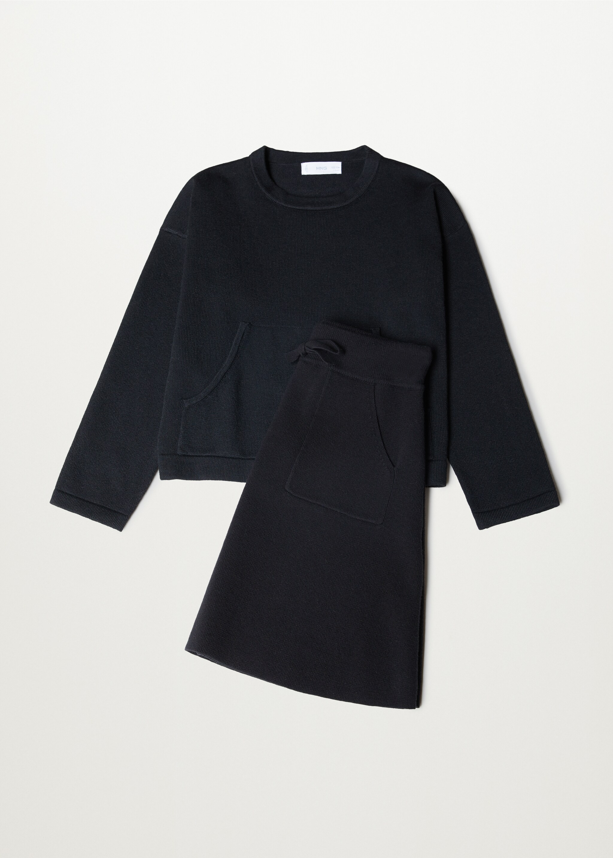 Knitted organic cotton skirt - Details of the article 7