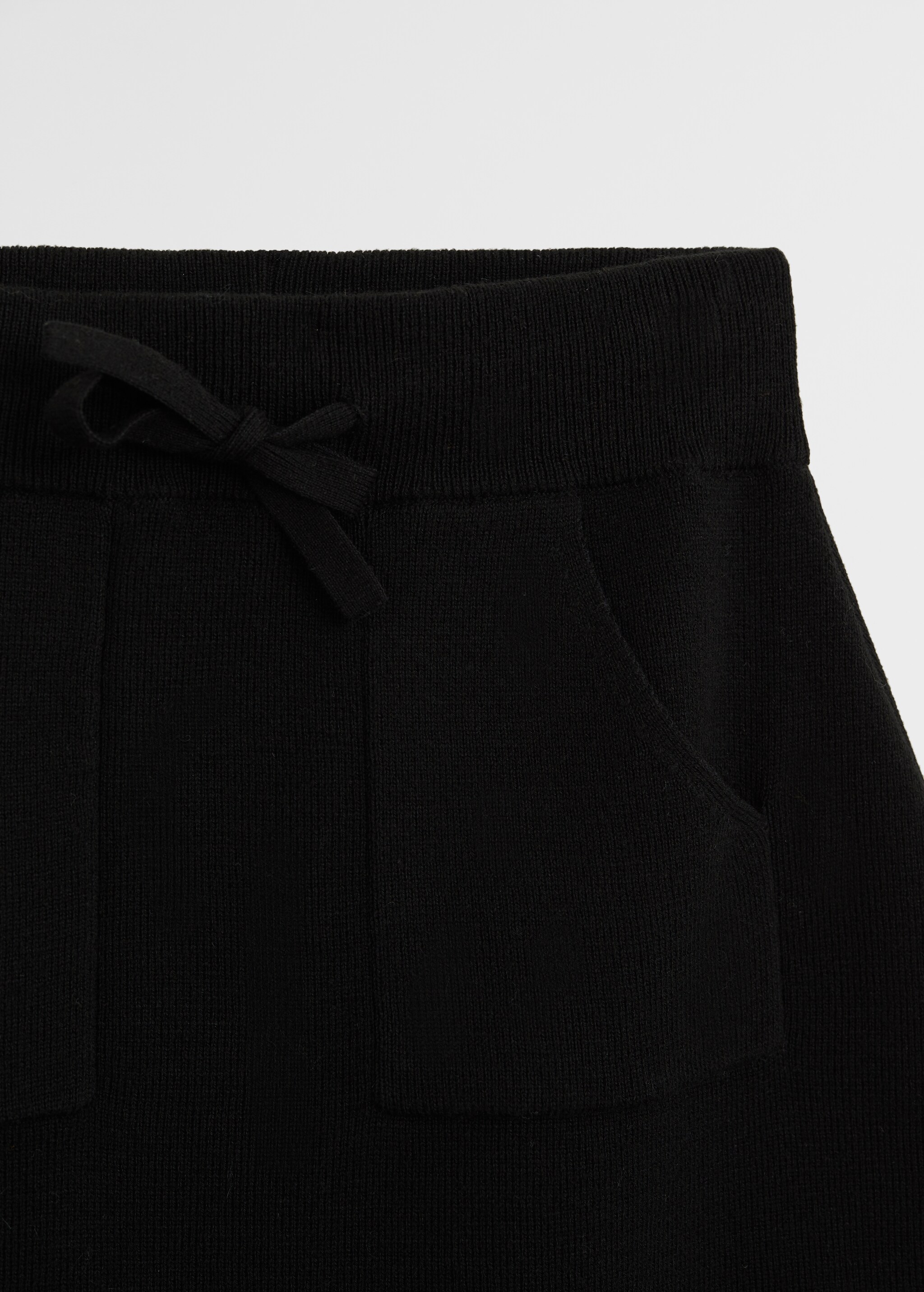 Knitted organic cotton skirt - Details of the article 8