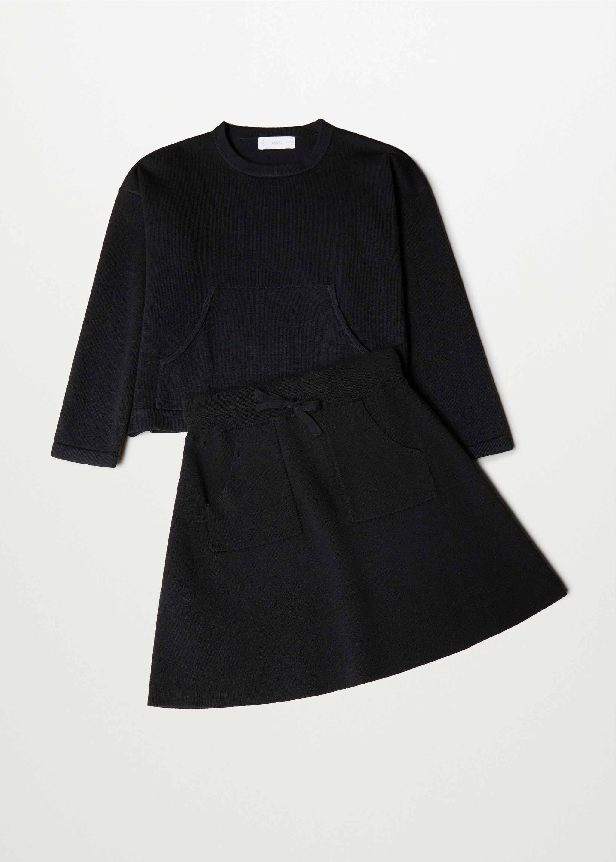 Knitted organic cotton skirt - Details of the article 9