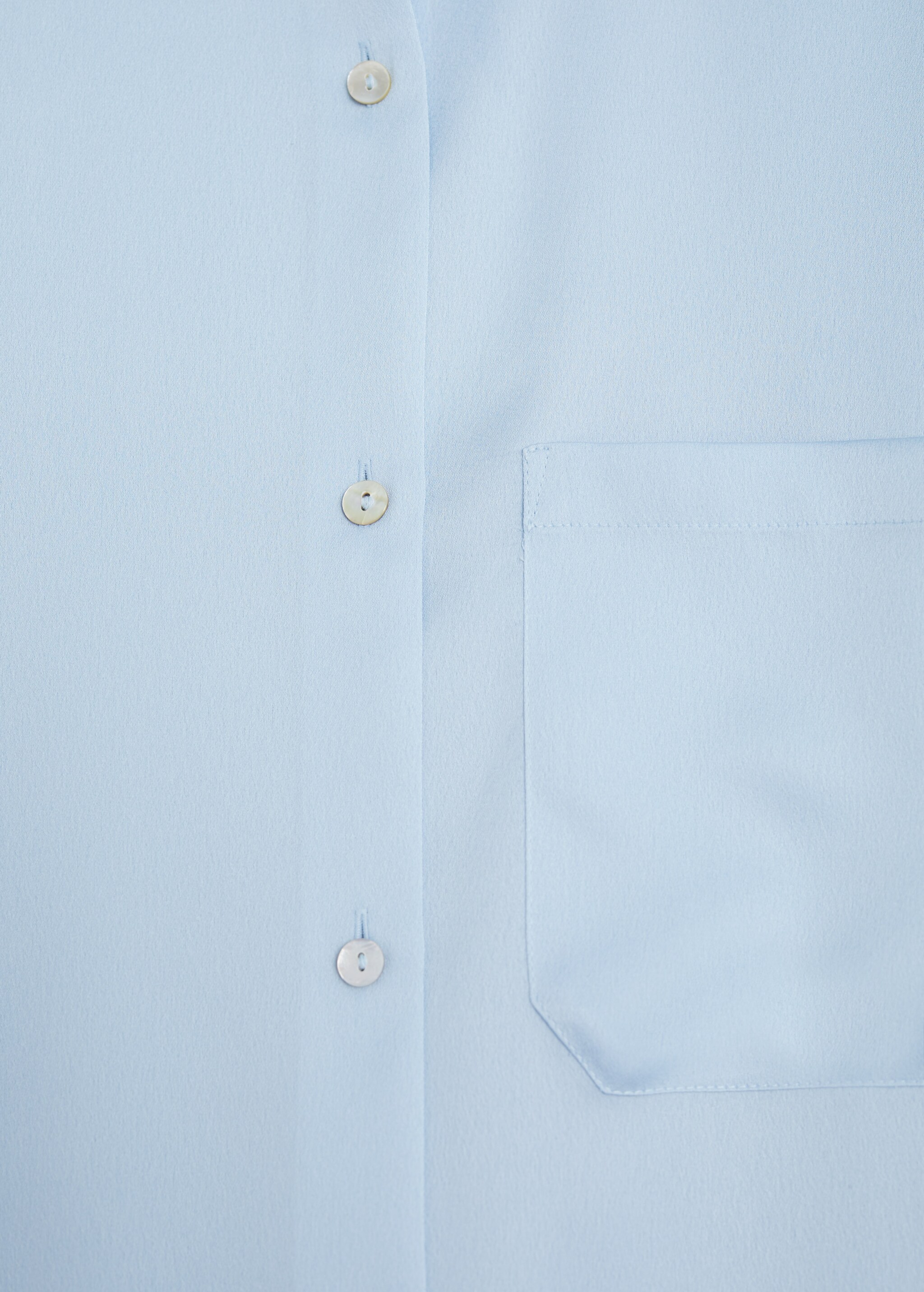 Satin finish flowy shirt - Details of the article 9