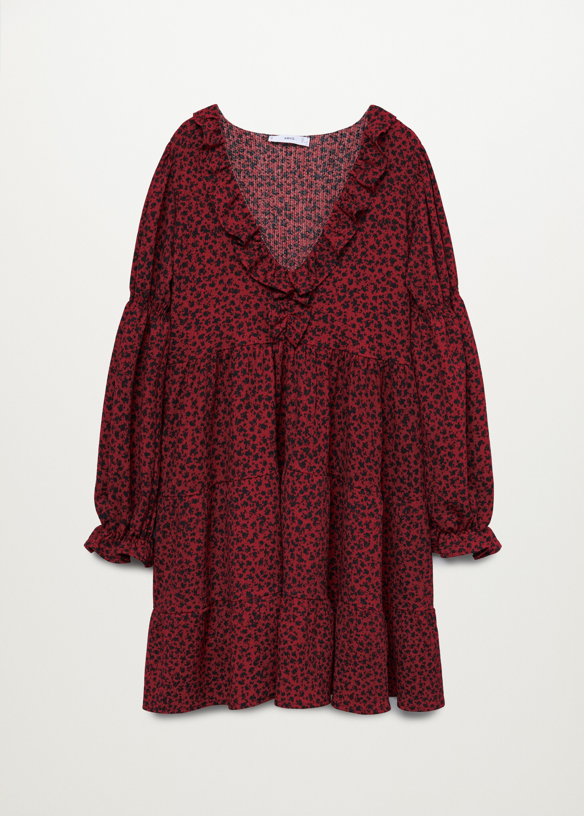 Ruched sleeve dress - Article without model