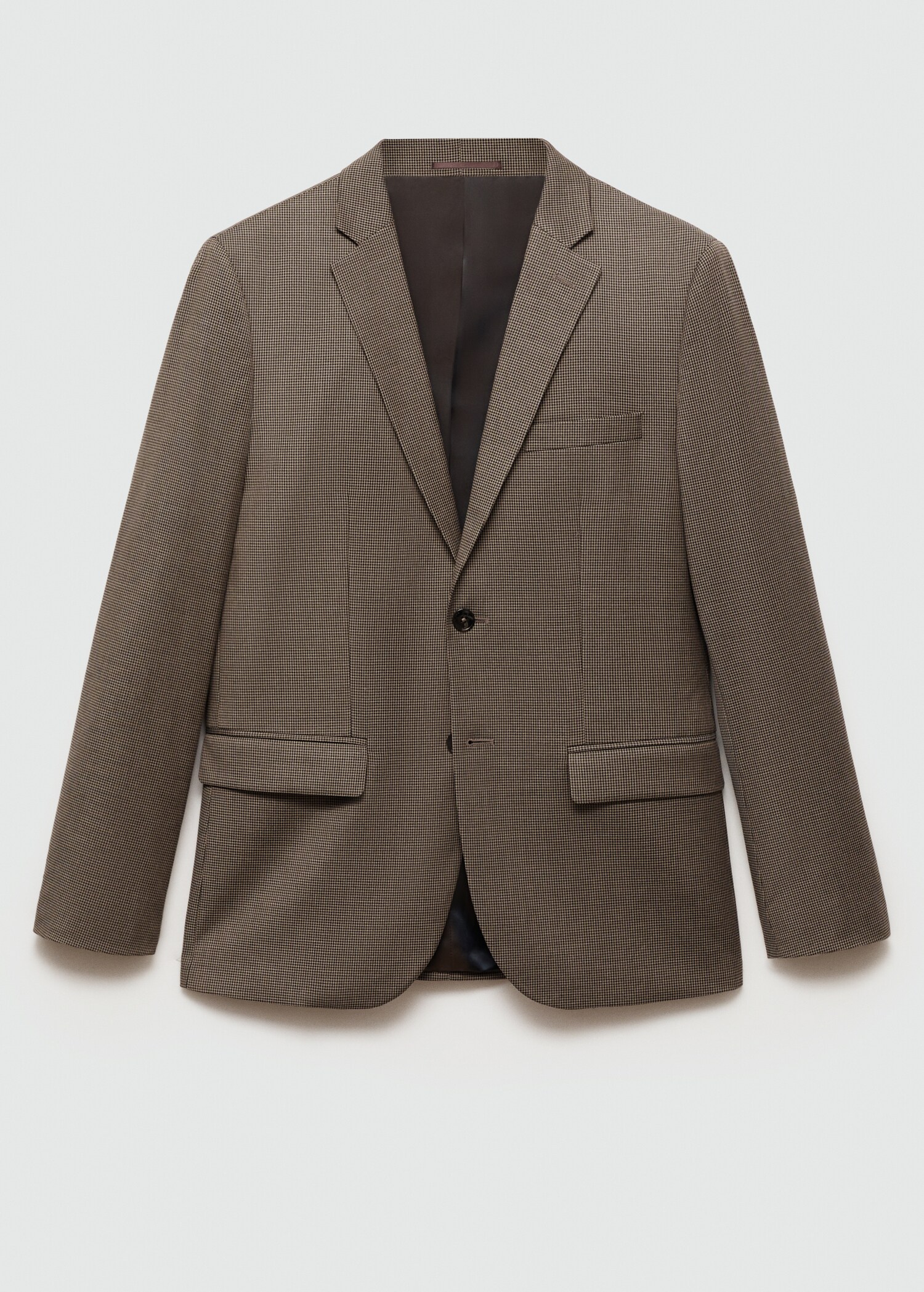 100% merino wool sweater with zip-up collar - Article without model