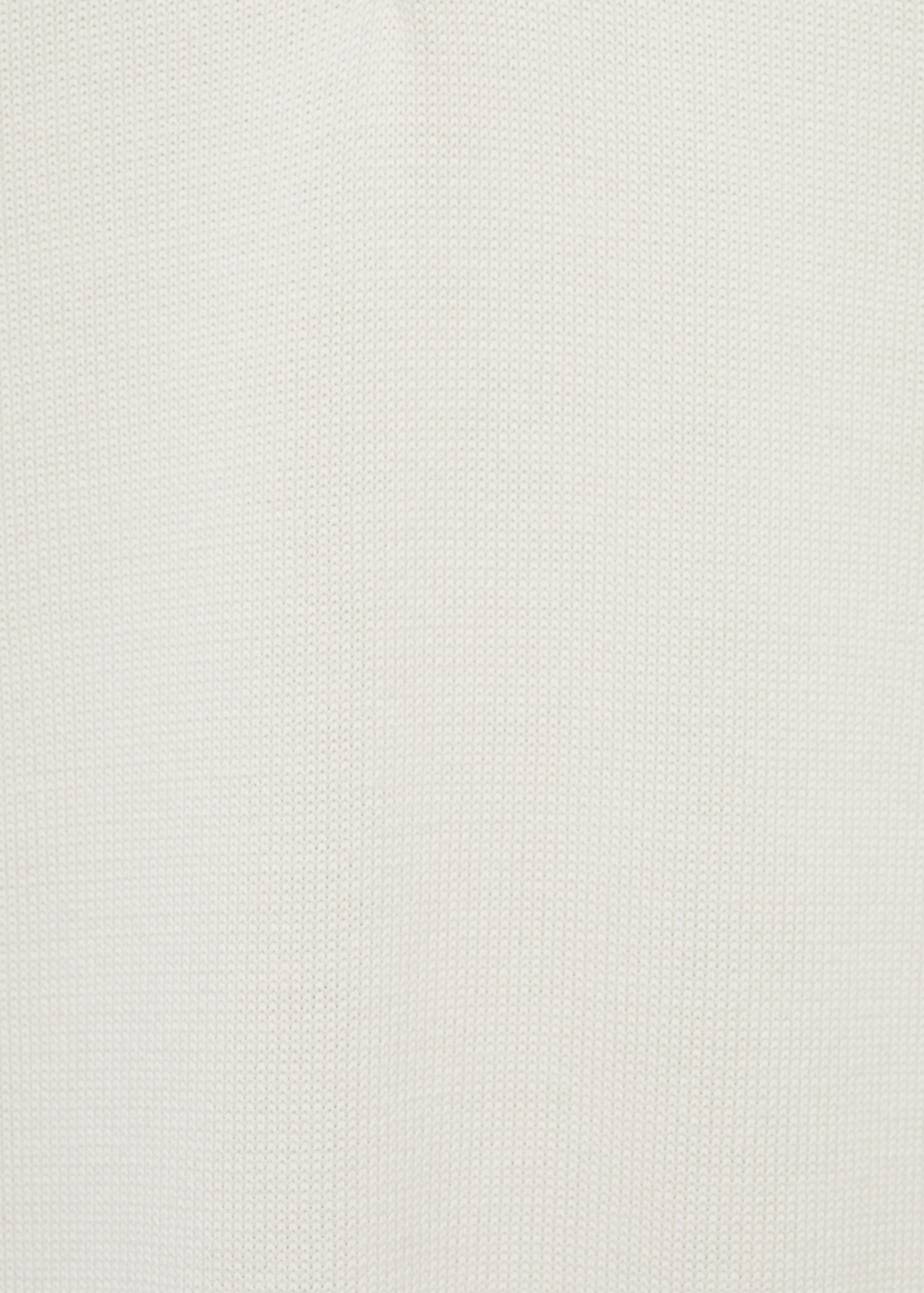 Fine-knit cotton polo shirt - Details of the article 0