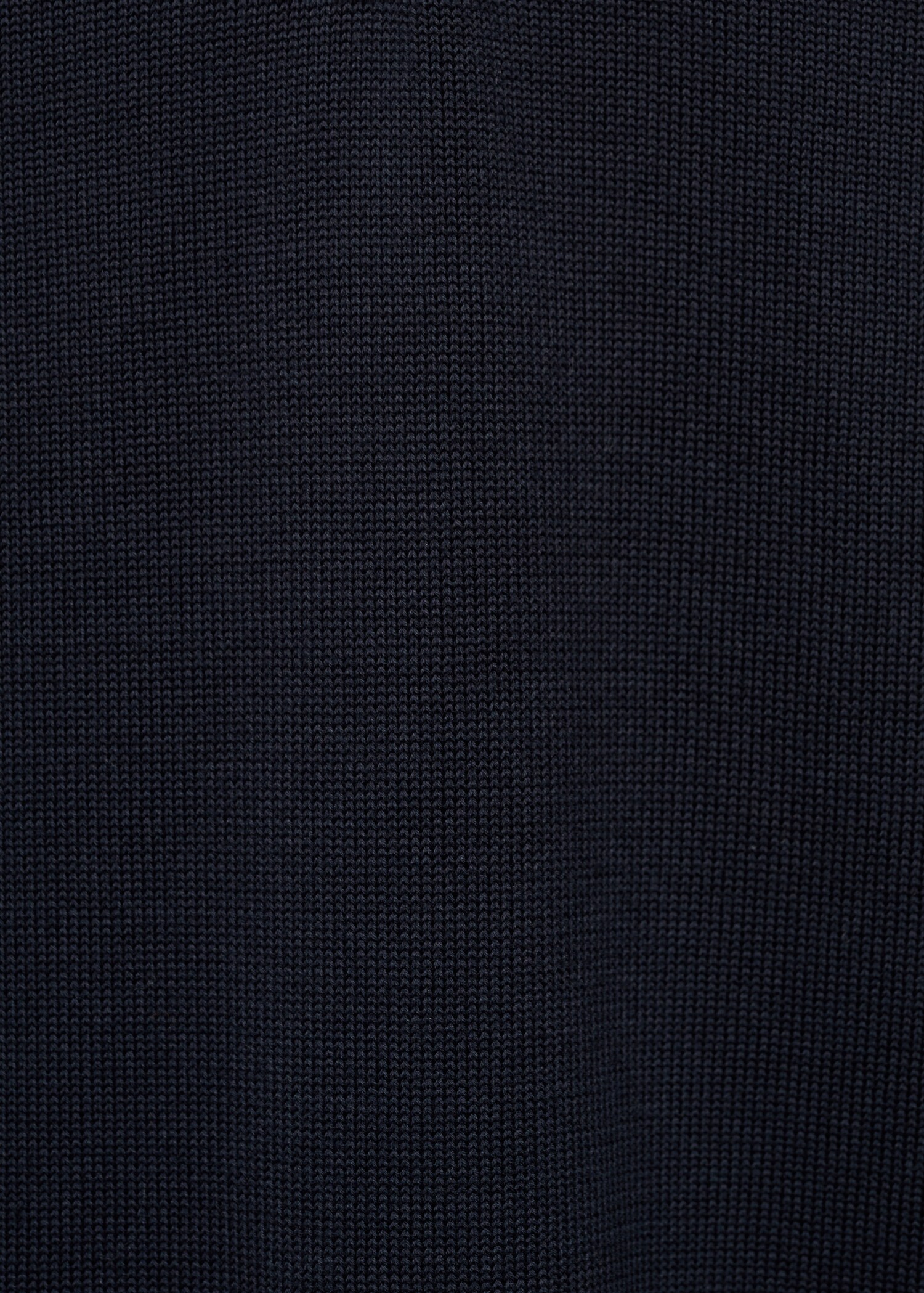 Fine-knit cotton polo shirt - Details of the article 0