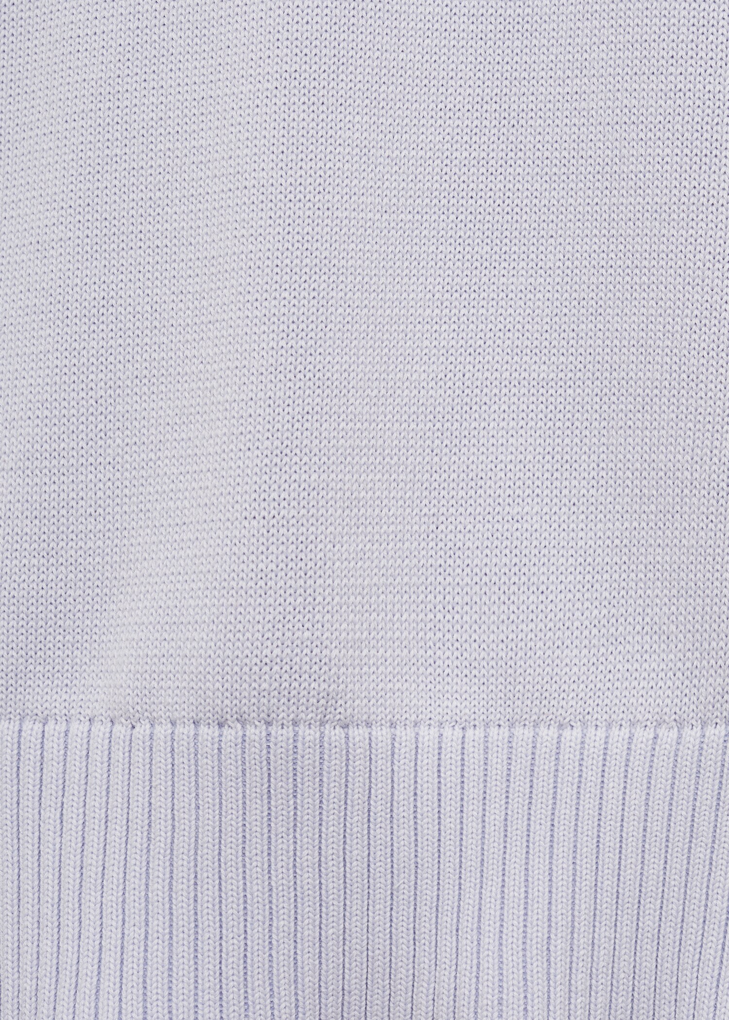 Fine-knit cotton polo shirt - Details of the article 0