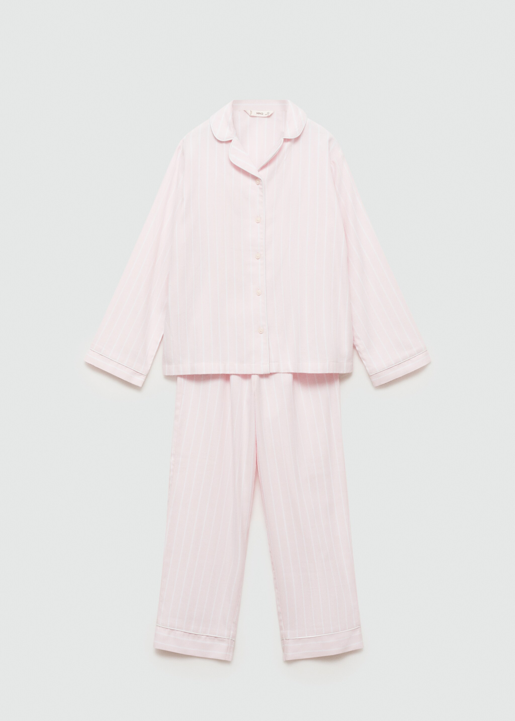 Striped long pyjamas - Article without model