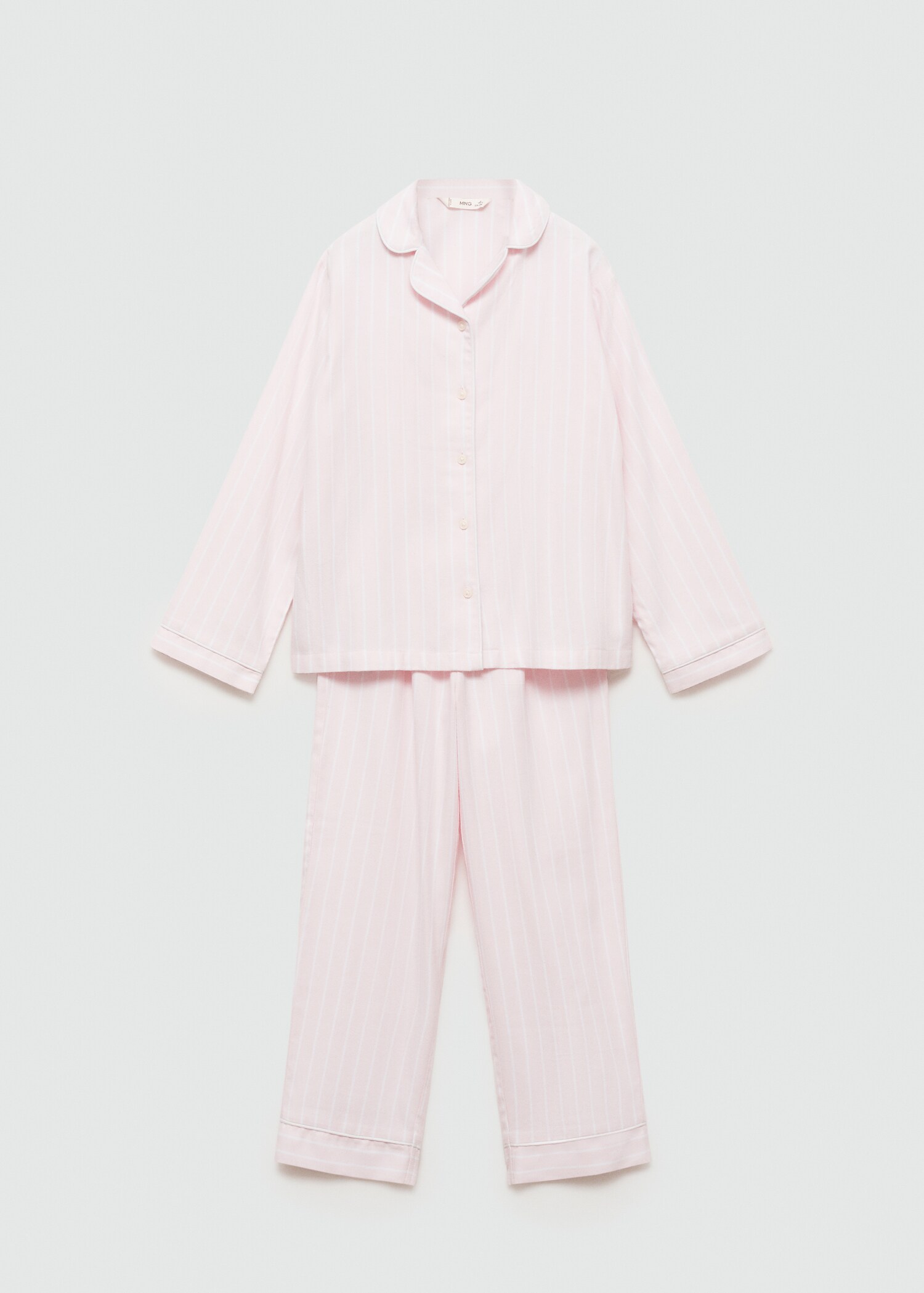 Striped long pyjamas - Article without model