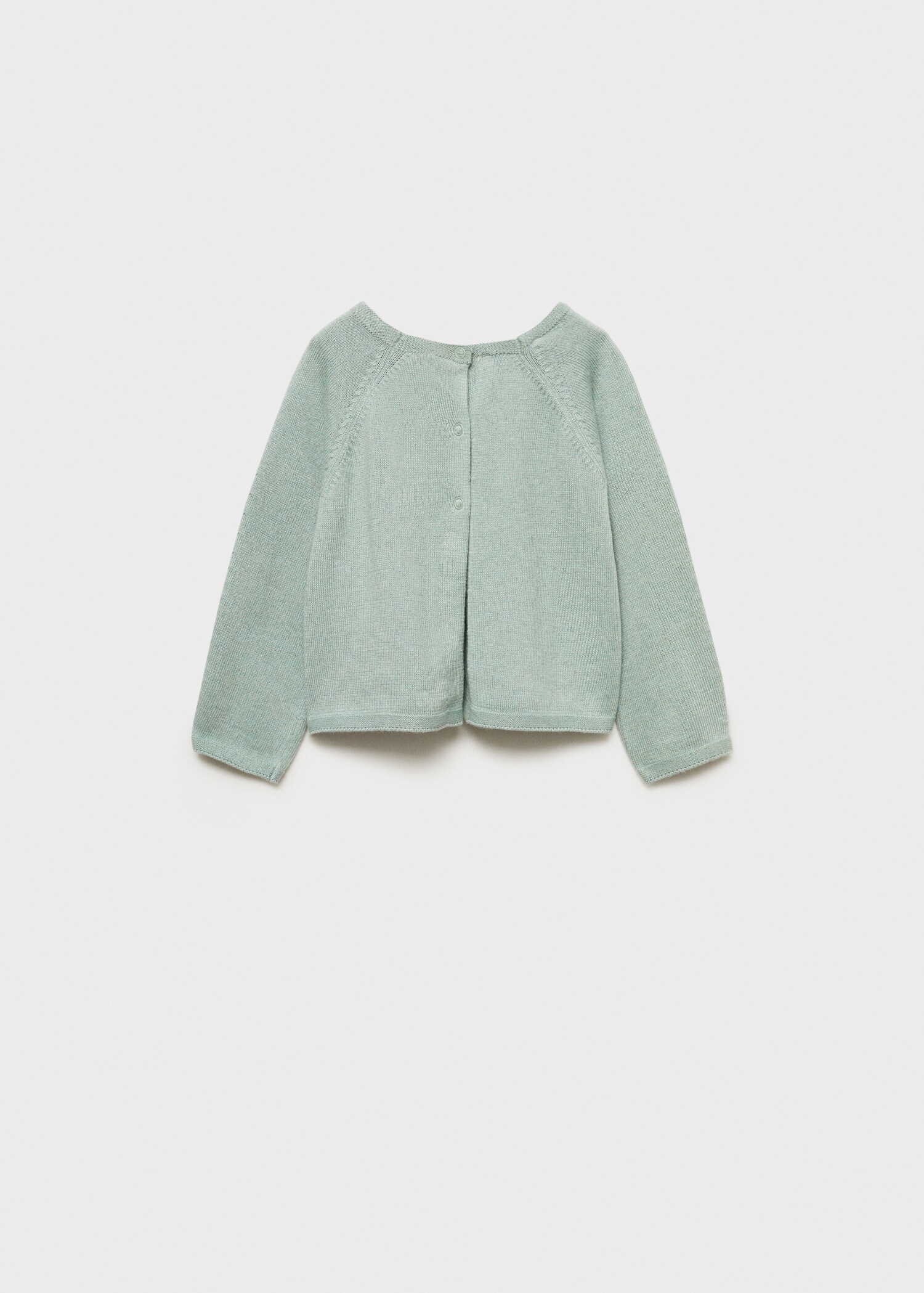 Knit sweater - Reverse of the article