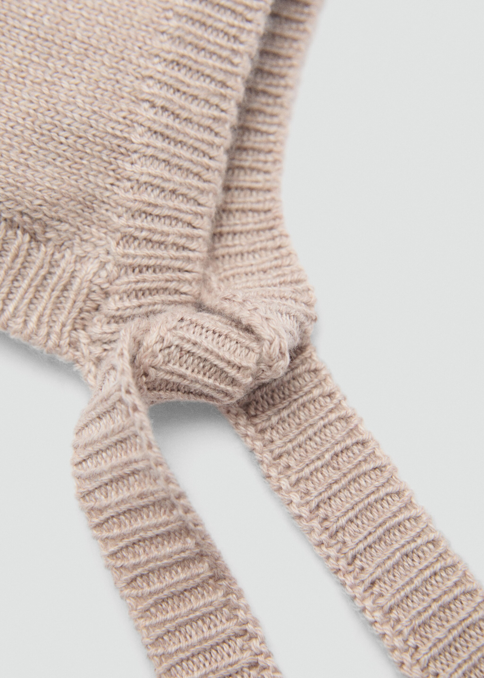 Knit beanie - Medium plane