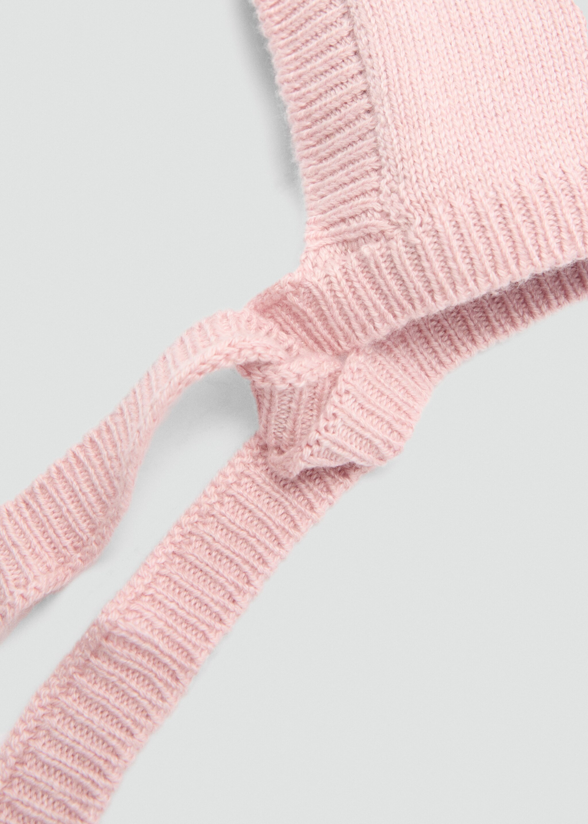 Bonnet en maille - Plan moyen