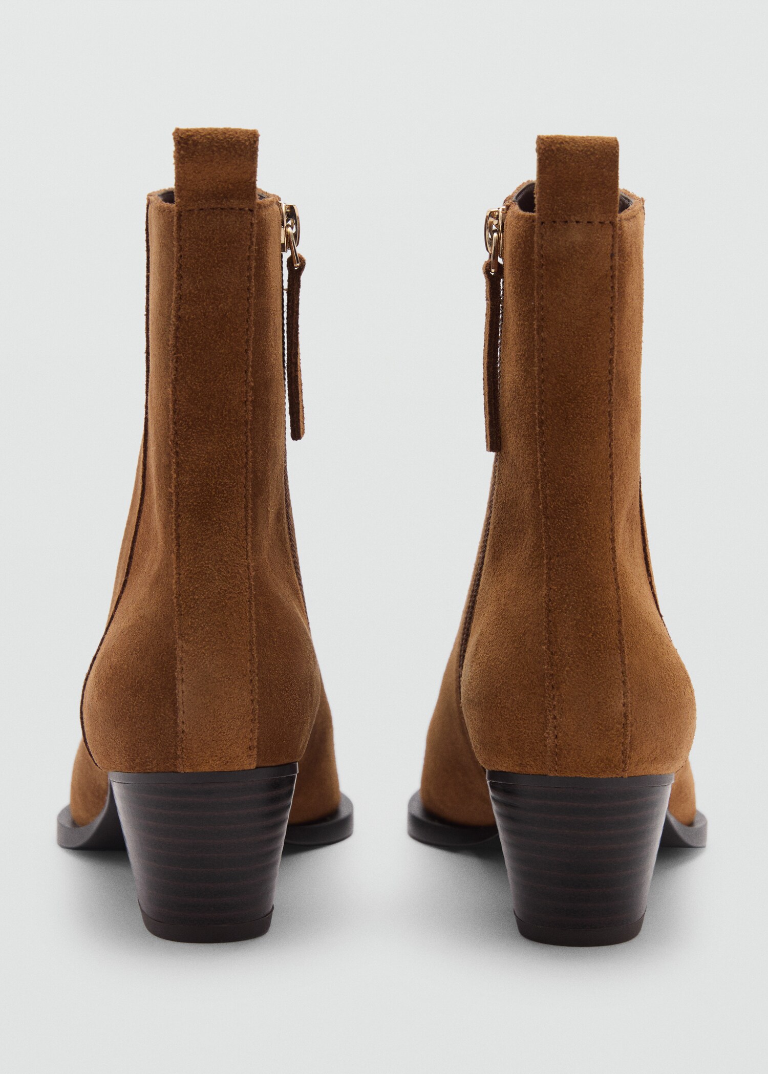 Heel suede ankle boot - Details of the article 2
