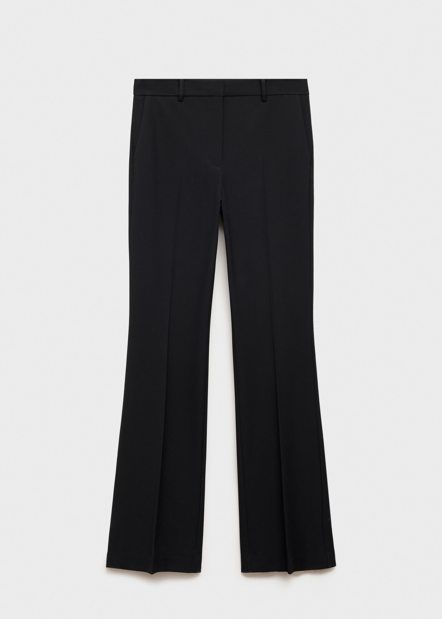High-waist flared trousers - Article without model