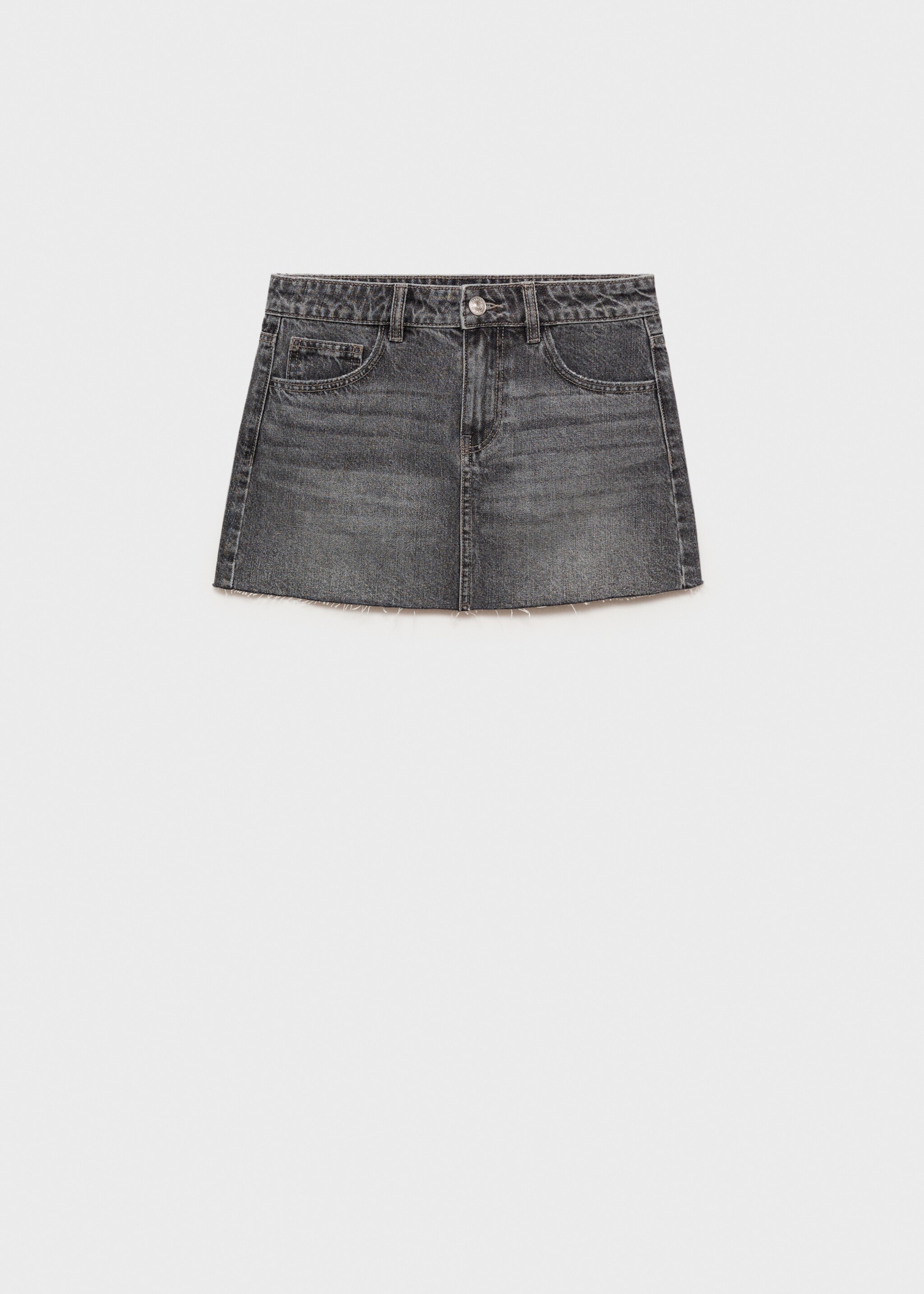 Denim mini-skirt - Article without model
