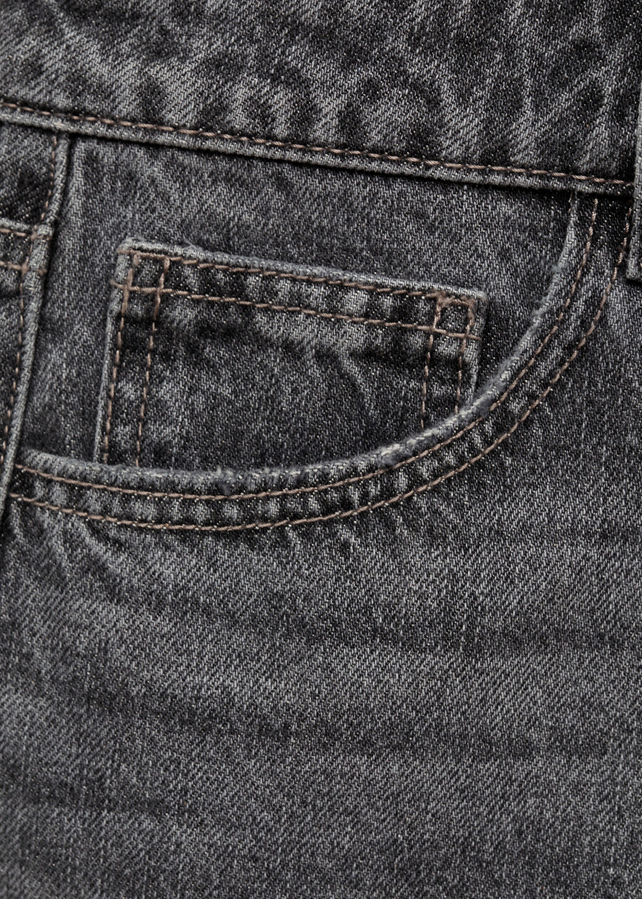 Denim mini-skirt - Details of the article 0