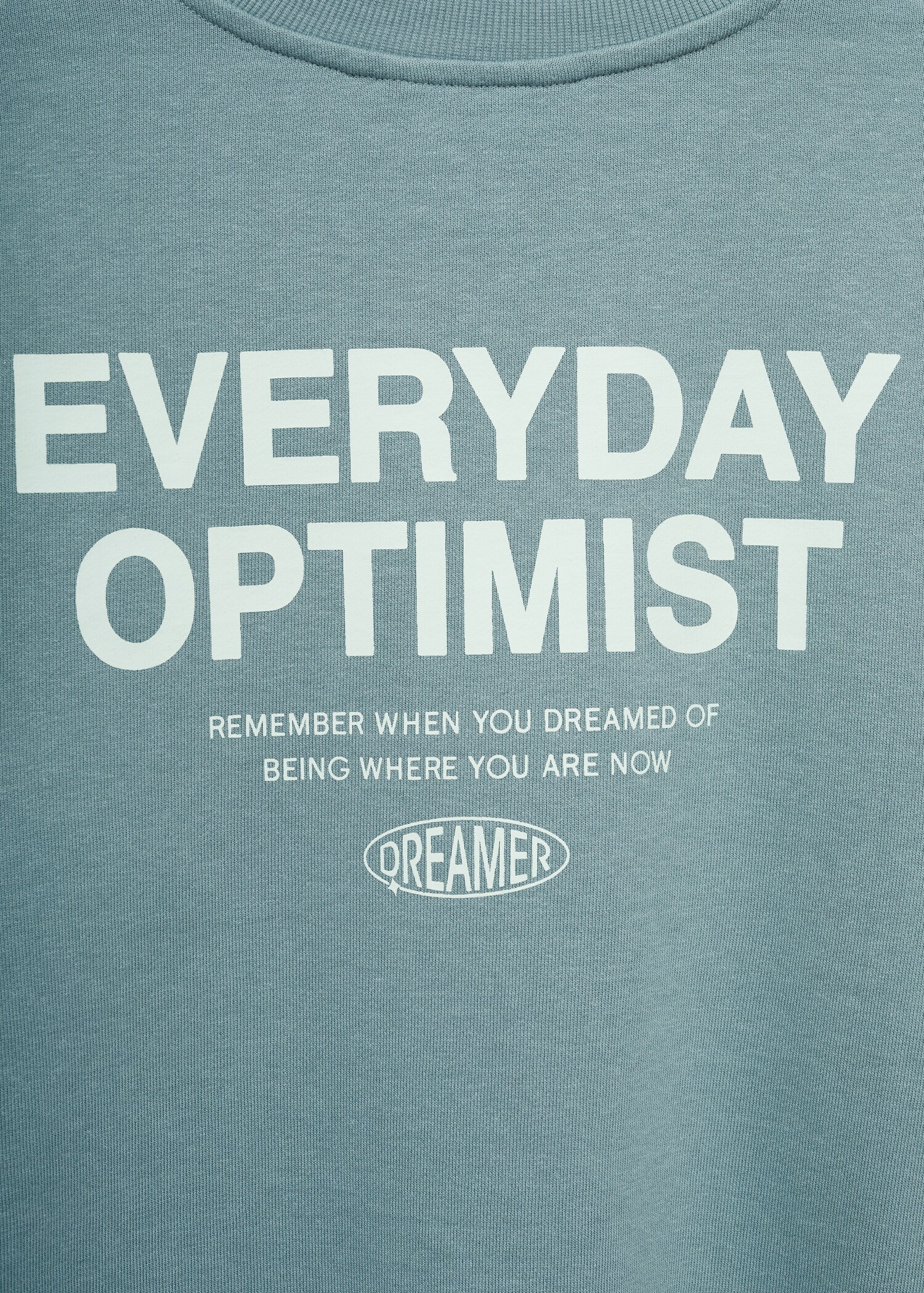 Embroidered message sweatshirt - Details of the article 0