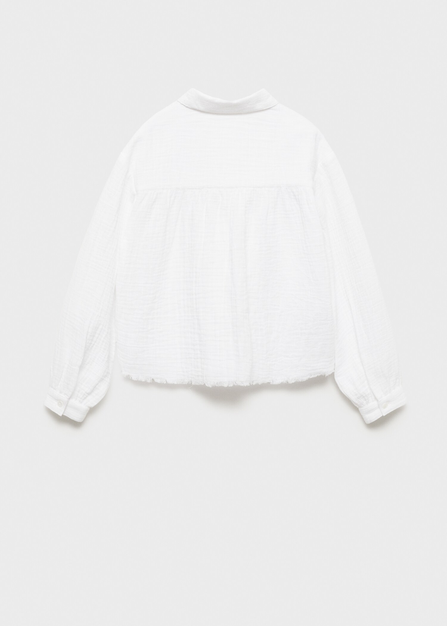 Camisa algodón bambula - Reverso del artículo