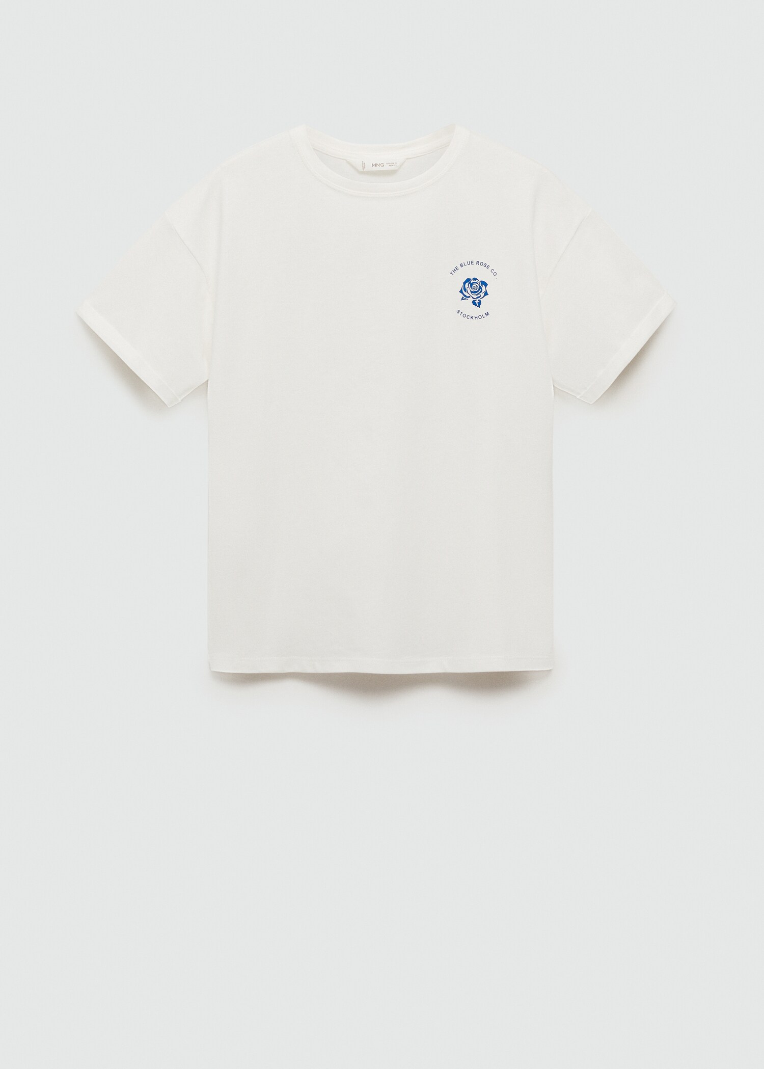 Printed t-shirt on the back - Article without model