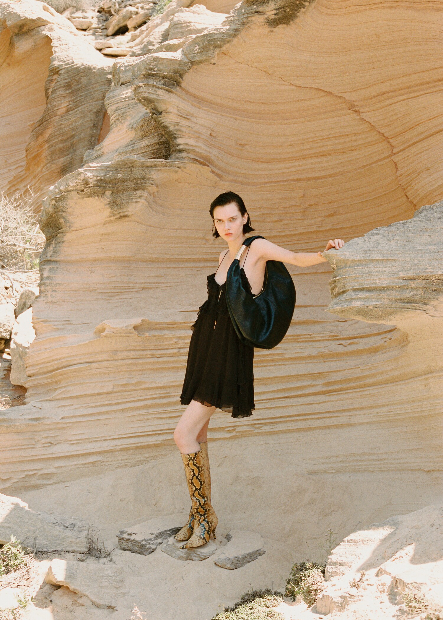 Vestido gasa tirantes volantes - Details of the article 6