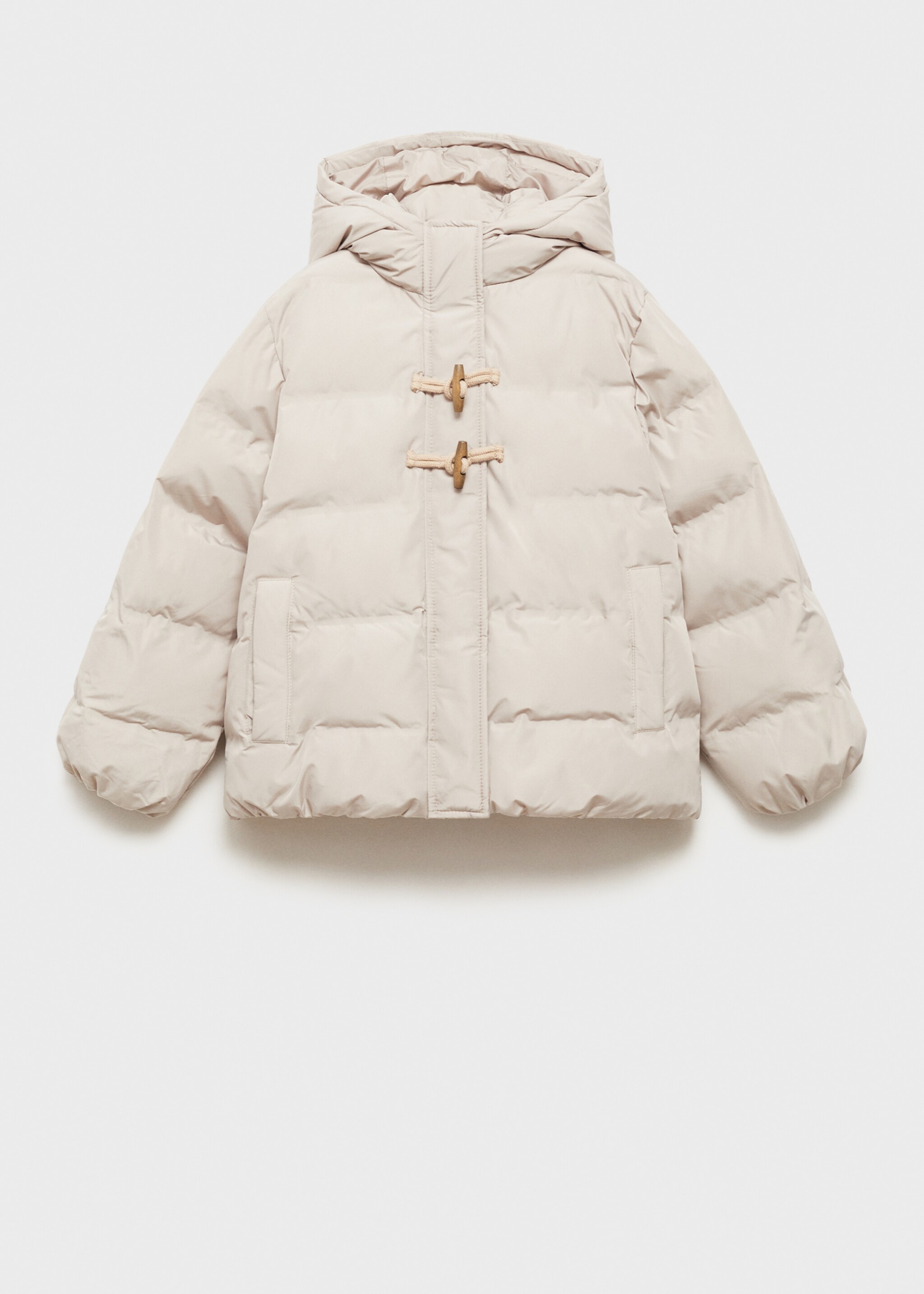 Anorak acolchado capucha - Artículo sin modelo, Gris claro/pastel. Ref: 77085146-00.
