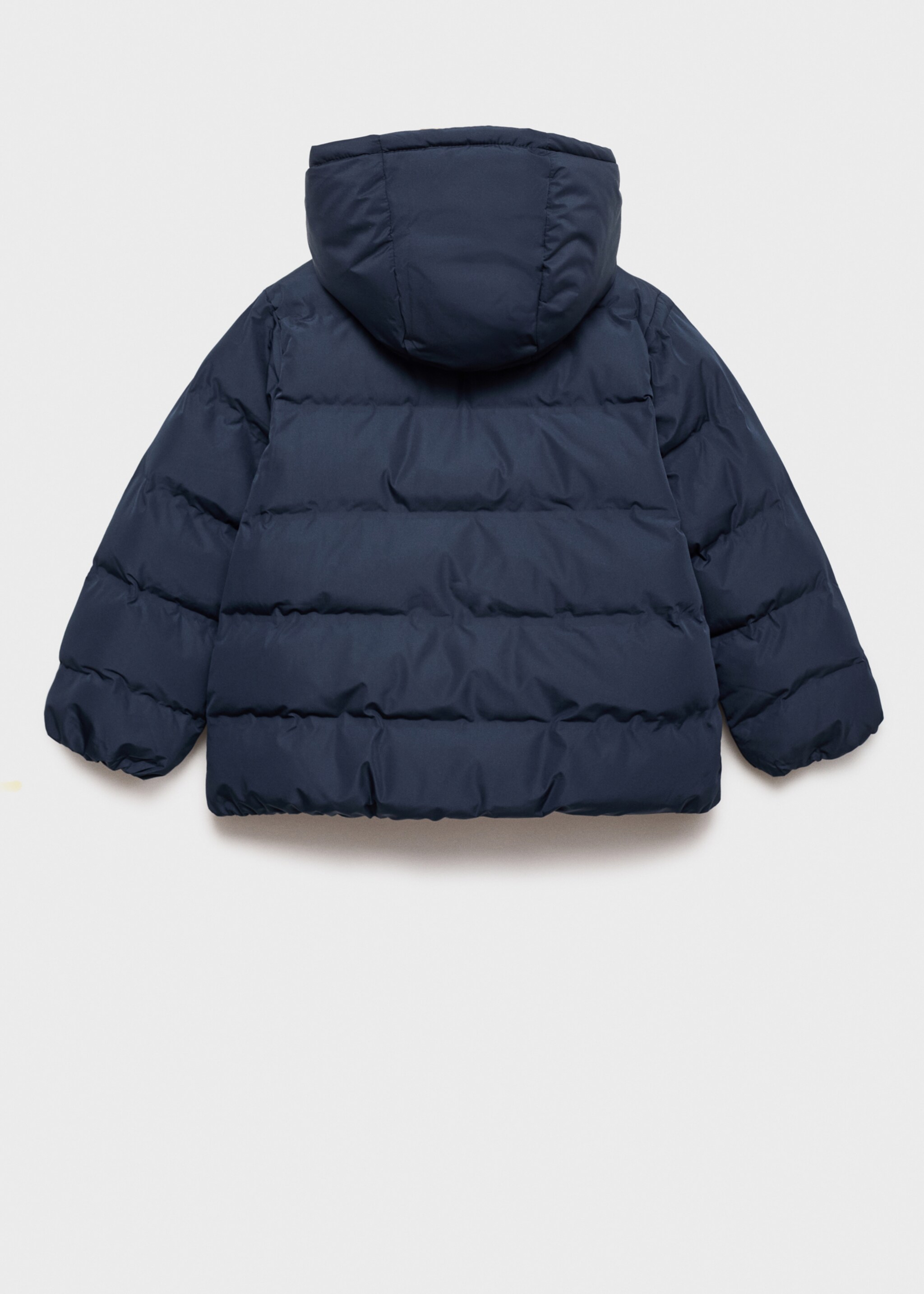 Anorak acolchado capucha - Reverso del artículo, Azul marino oscuro. Ref: 77085146-00.