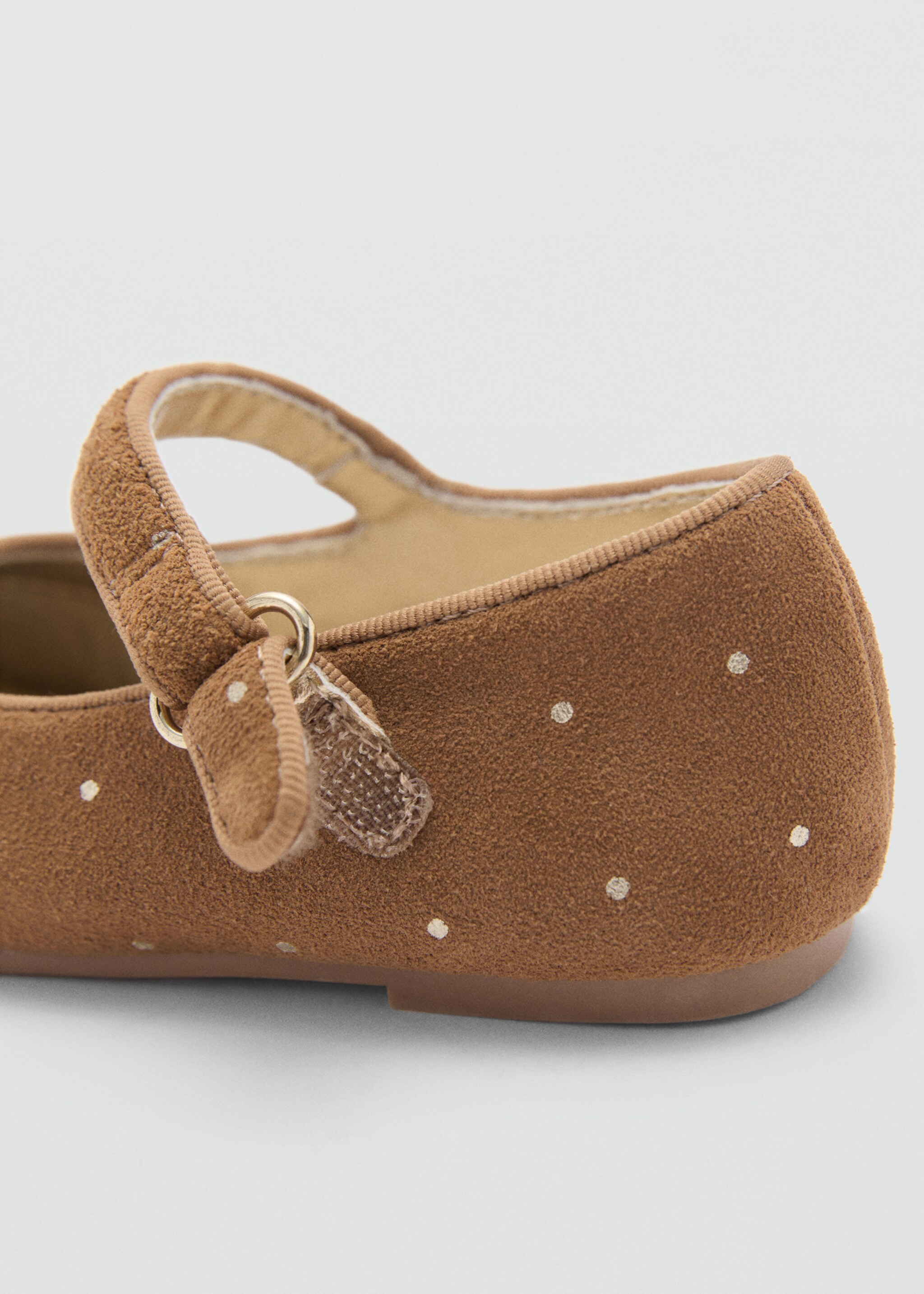 Suede ballerinas - Details of the article 2
