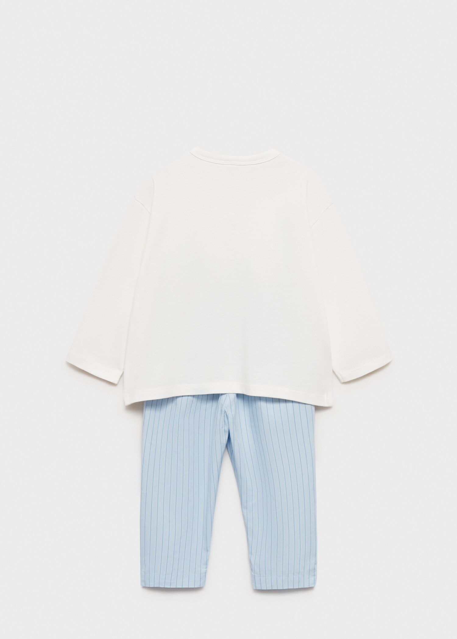 Striped long pyjamas - Reverse of the article