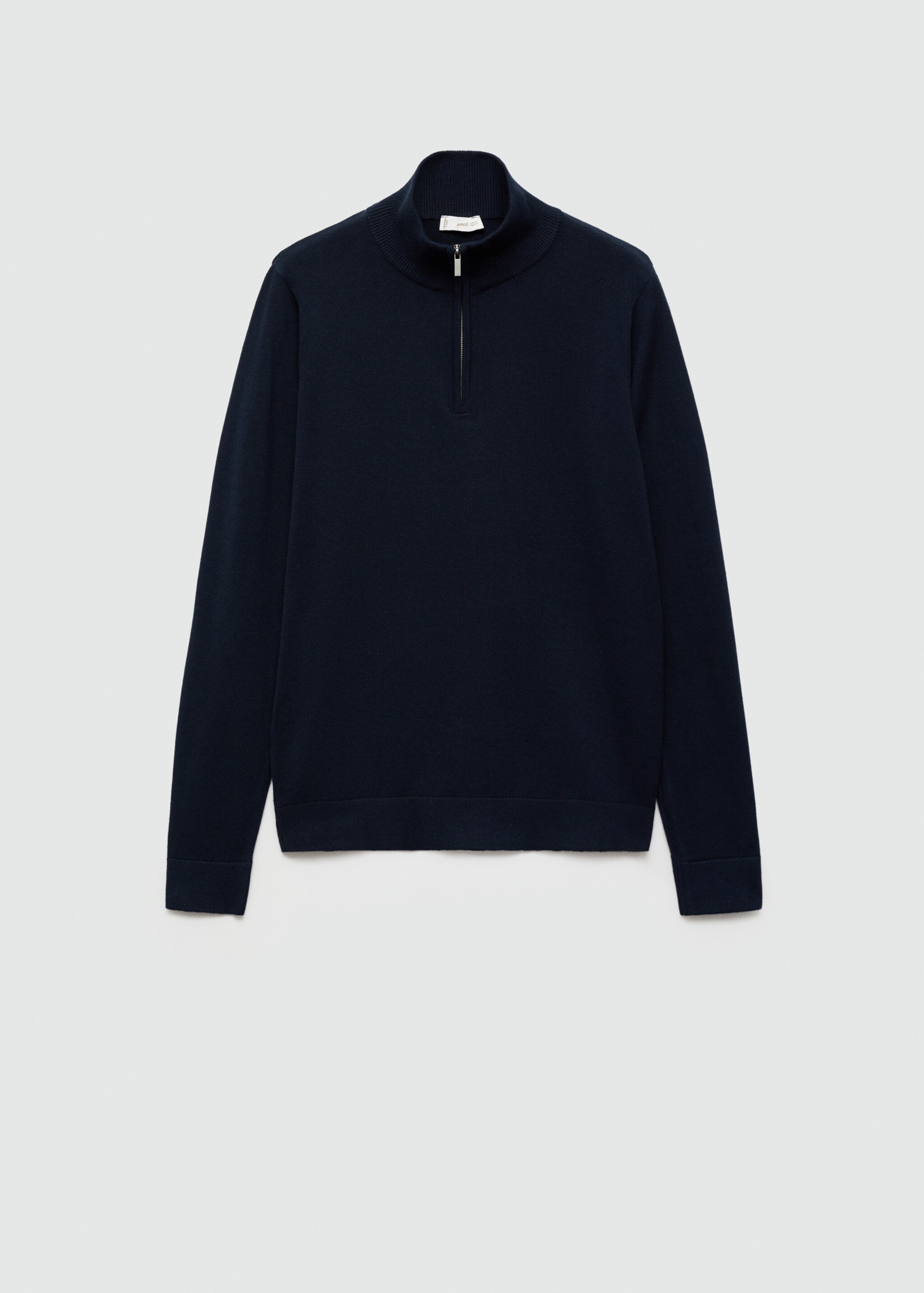 Genser med høy hals - Artikkel uten modell, Mørk marineblå. Ref: 77085632-00.