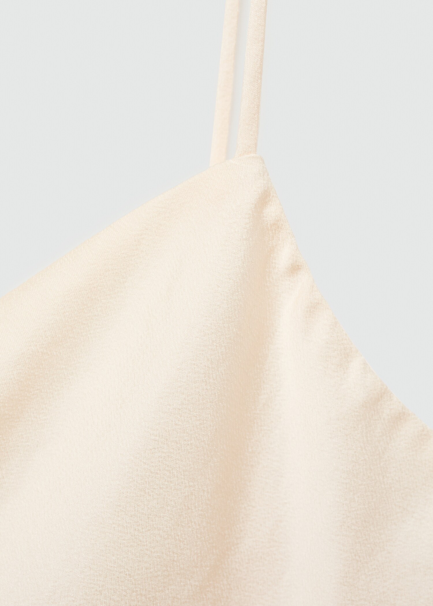 Satin top with thin straps - Details of the article 8