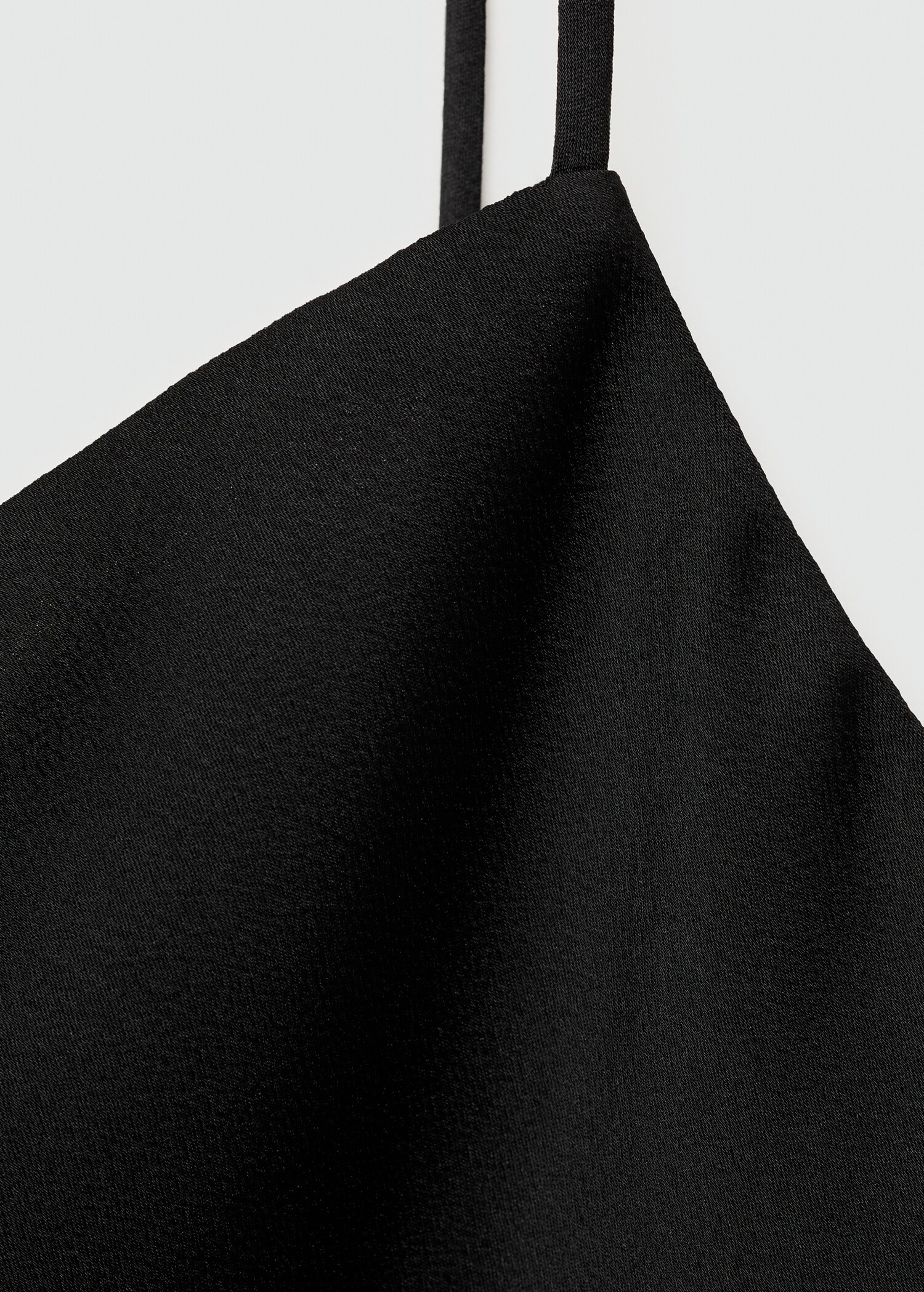 Satin top with thin straps - Details of the article 8