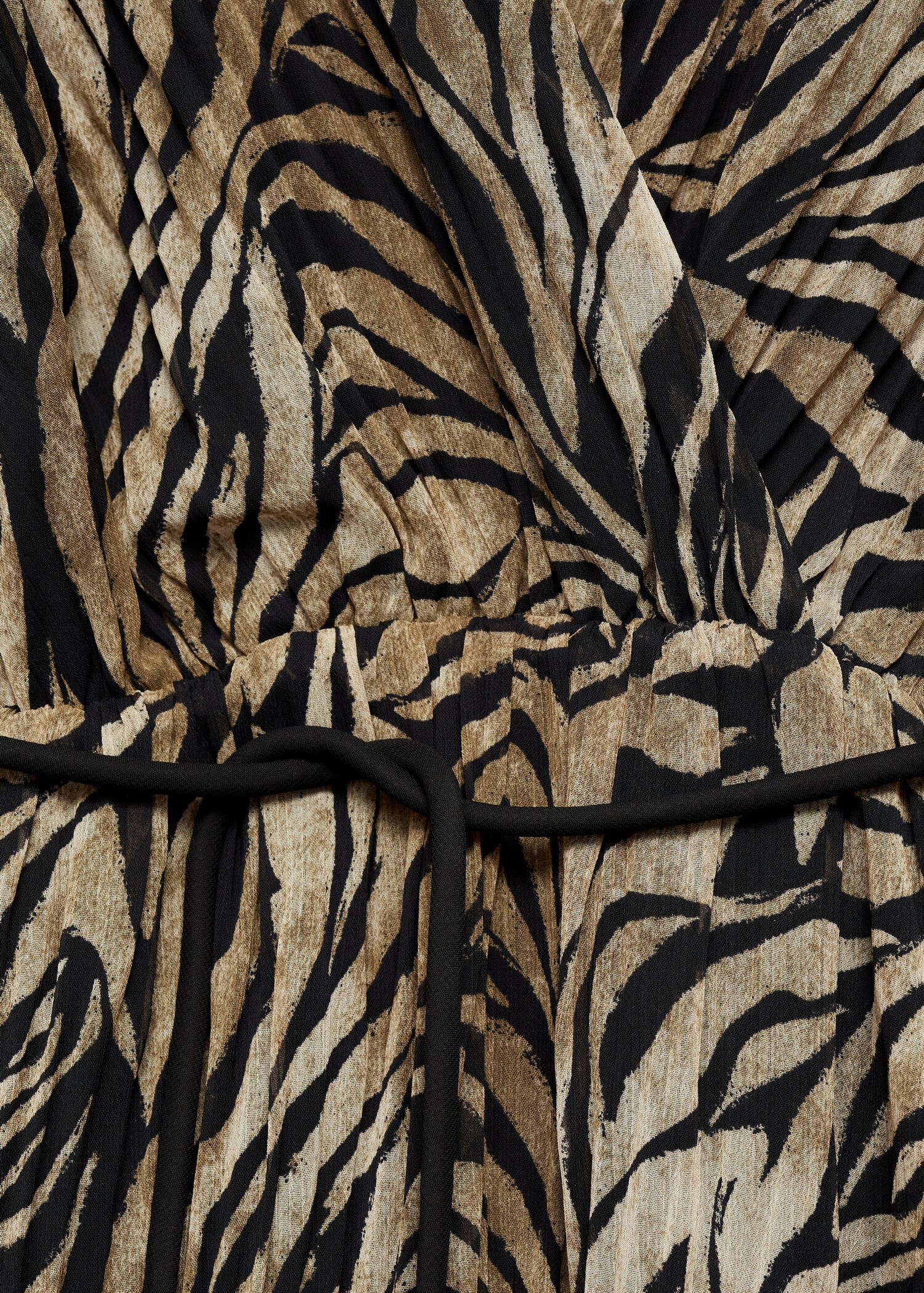 Kleid mit Leopardenmuster und Schleife - Detail des Artikels 8