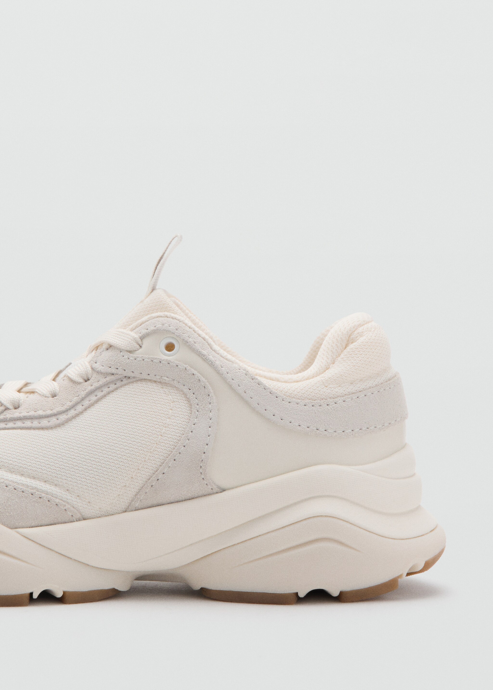 Sport shoe uniplot - Details of the article 1, Ecru. Ref: 77085663-00.