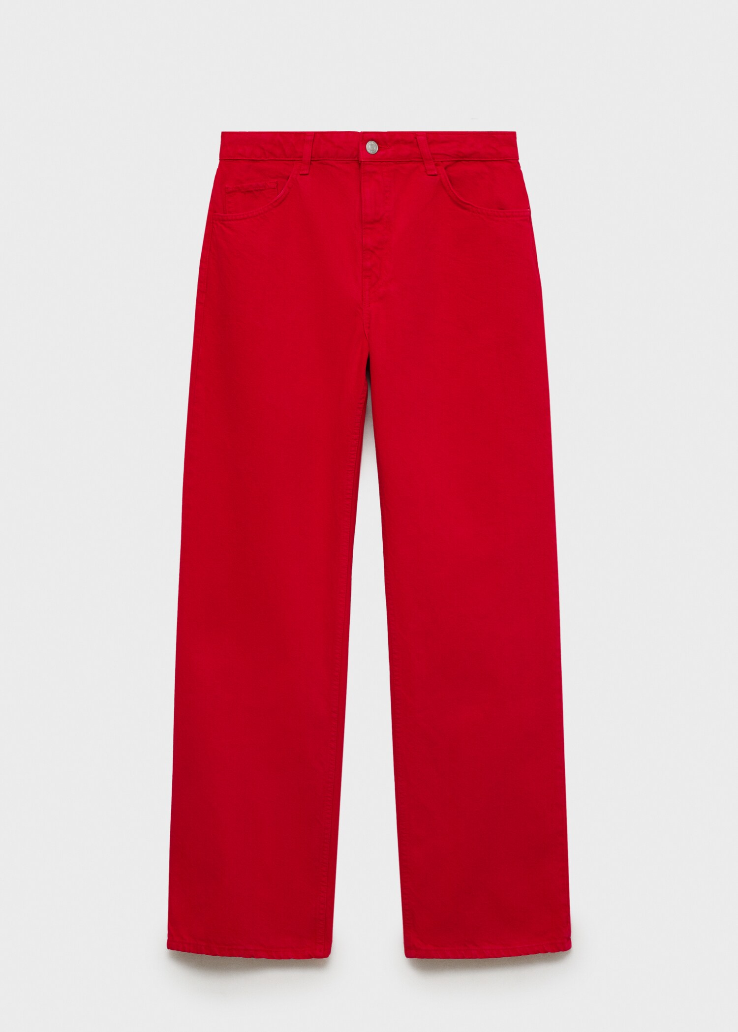 High waist straight jeans - Article without model