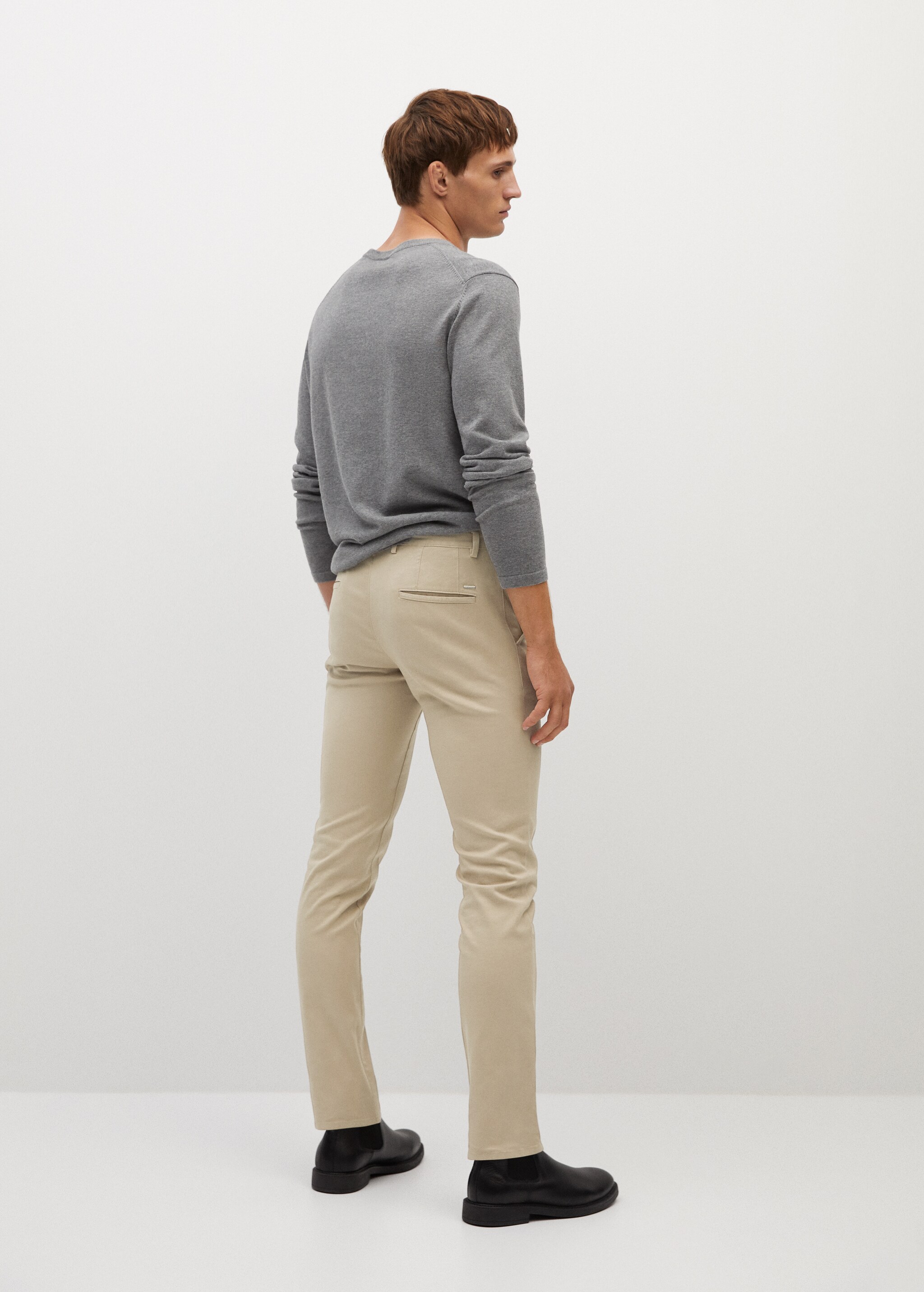 Pantalón chino slim fit premium - Reverso del artículo