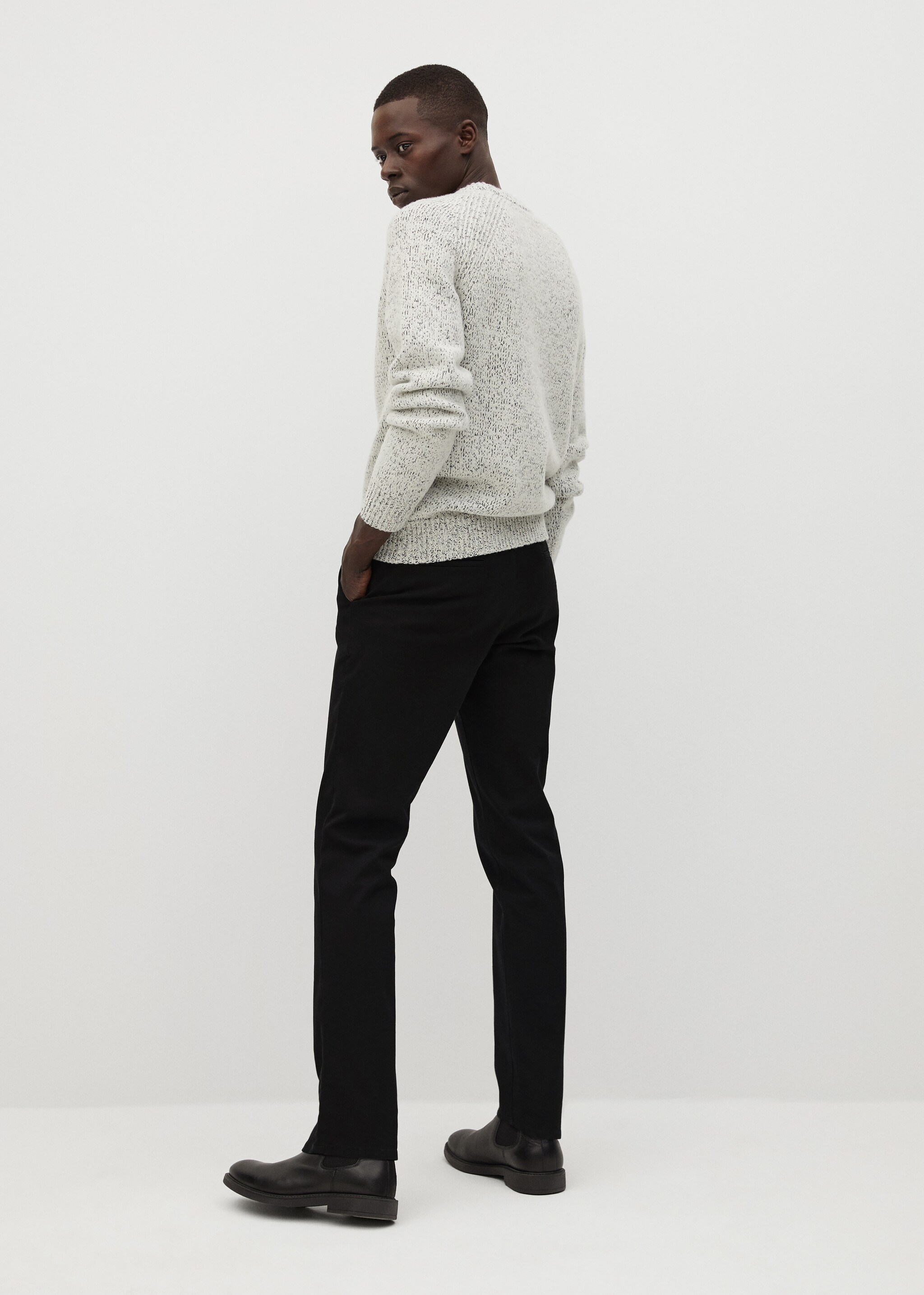 Pantalón chino slim fit premium - Reverso del artículo