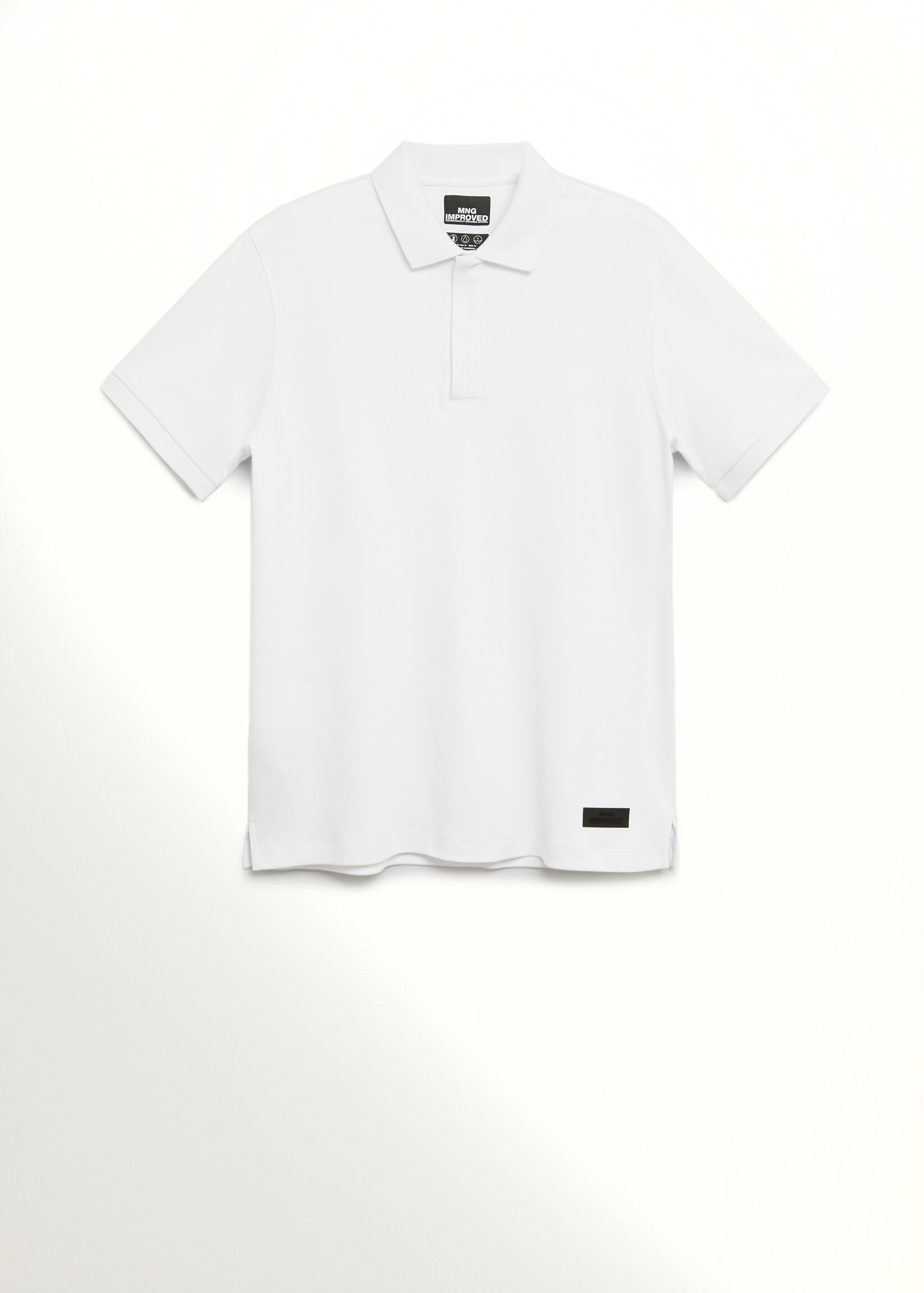 Technical fabric polo shirt - Article without model