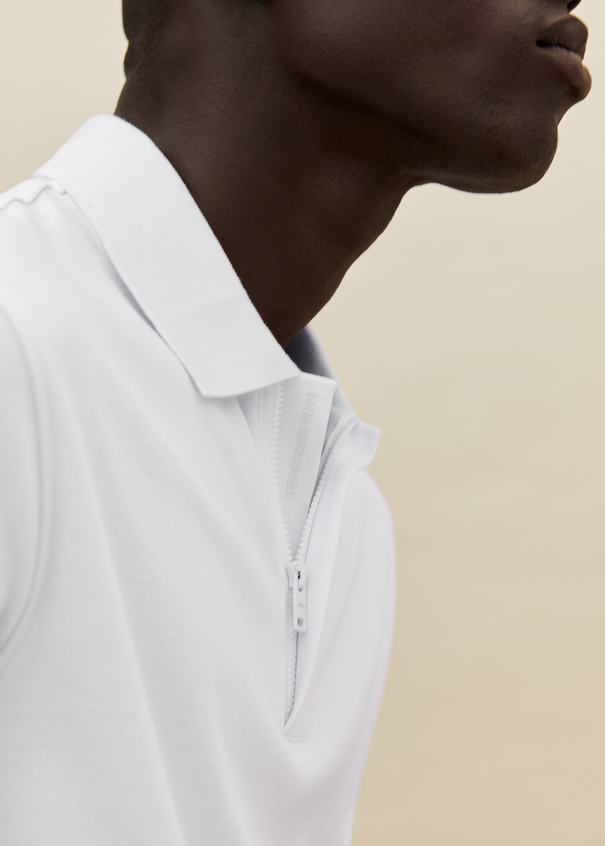 Technical fabric polo shirt - Details of the article 1