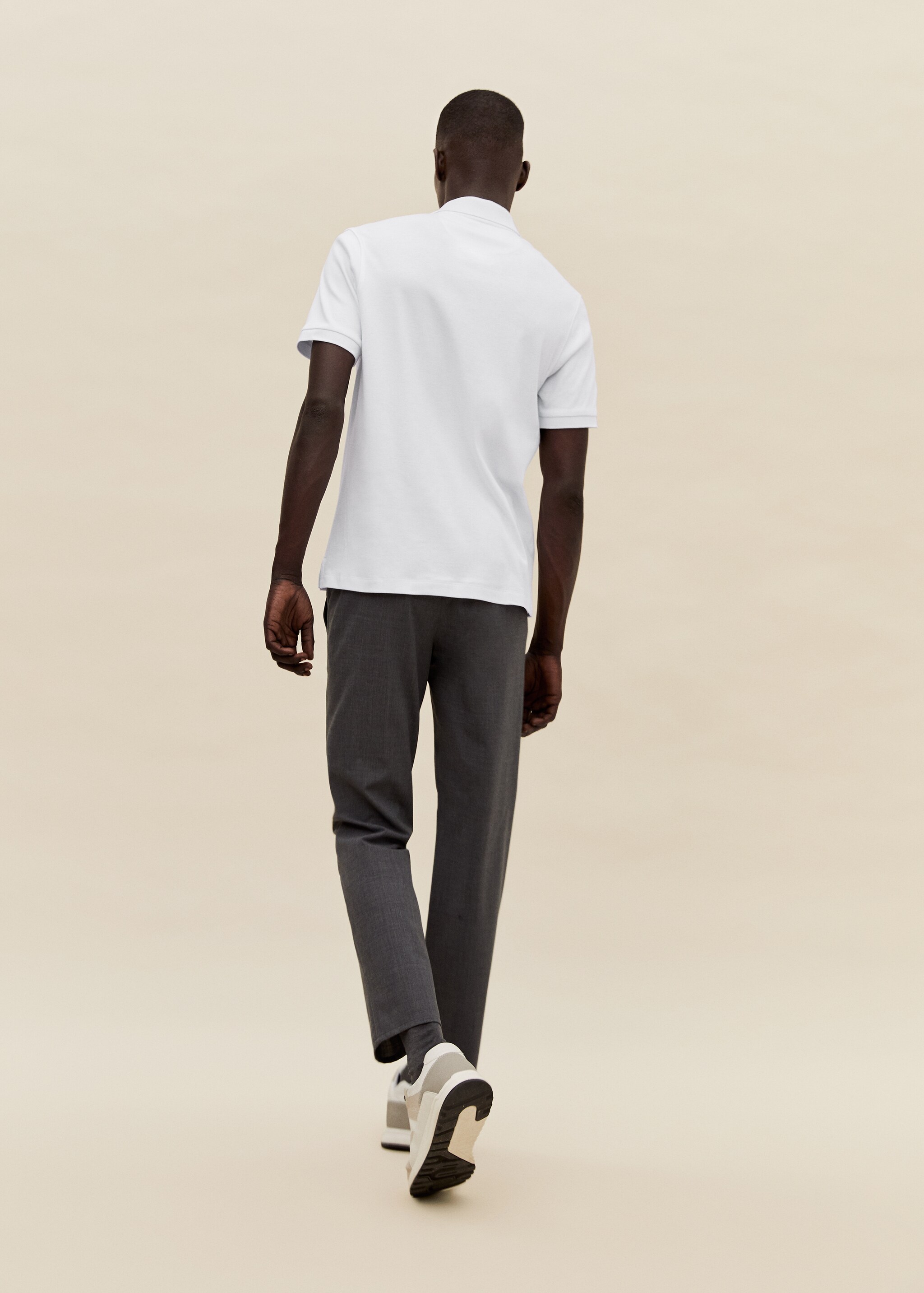 Technical fabric polo shirt - Details of the article 4