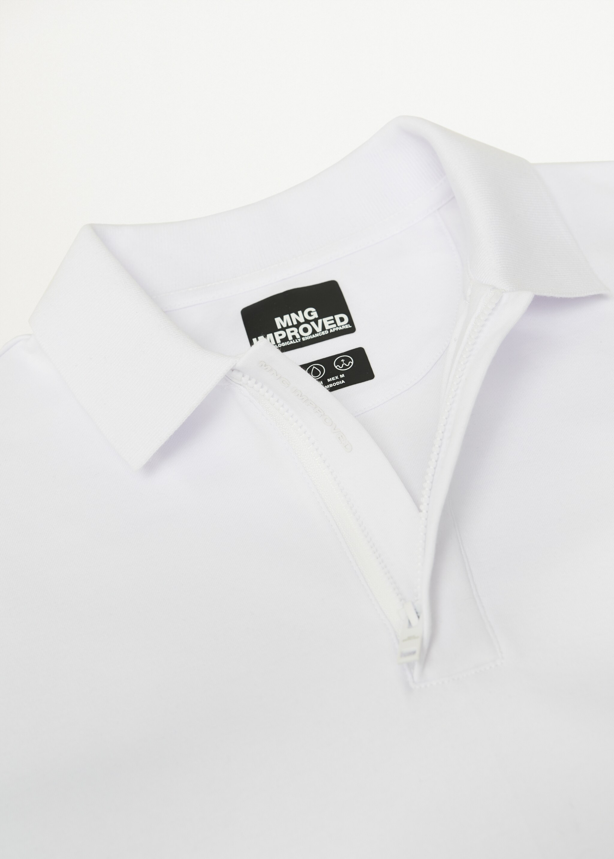 Technical fabric polo shirt - Details of the article 8