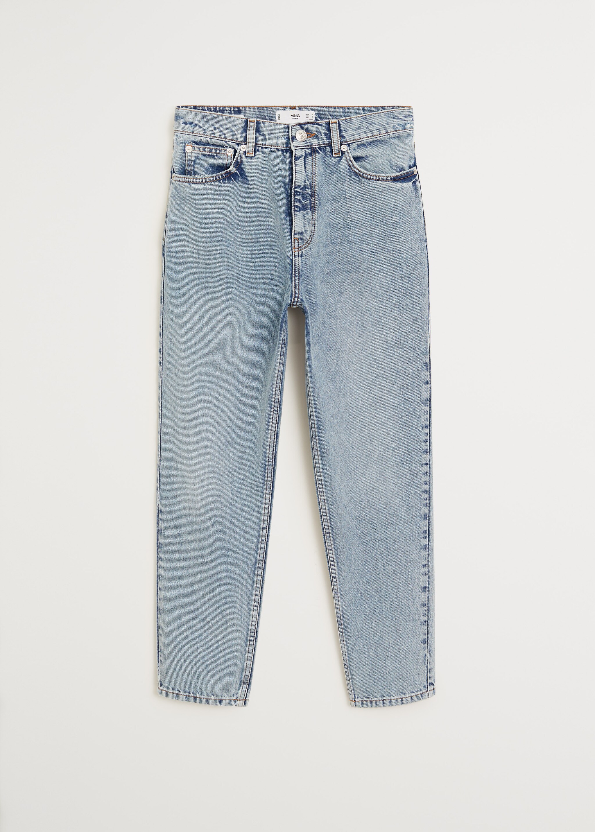 Džíny mom fit ze 100% bavlny - Zboží bez modelu