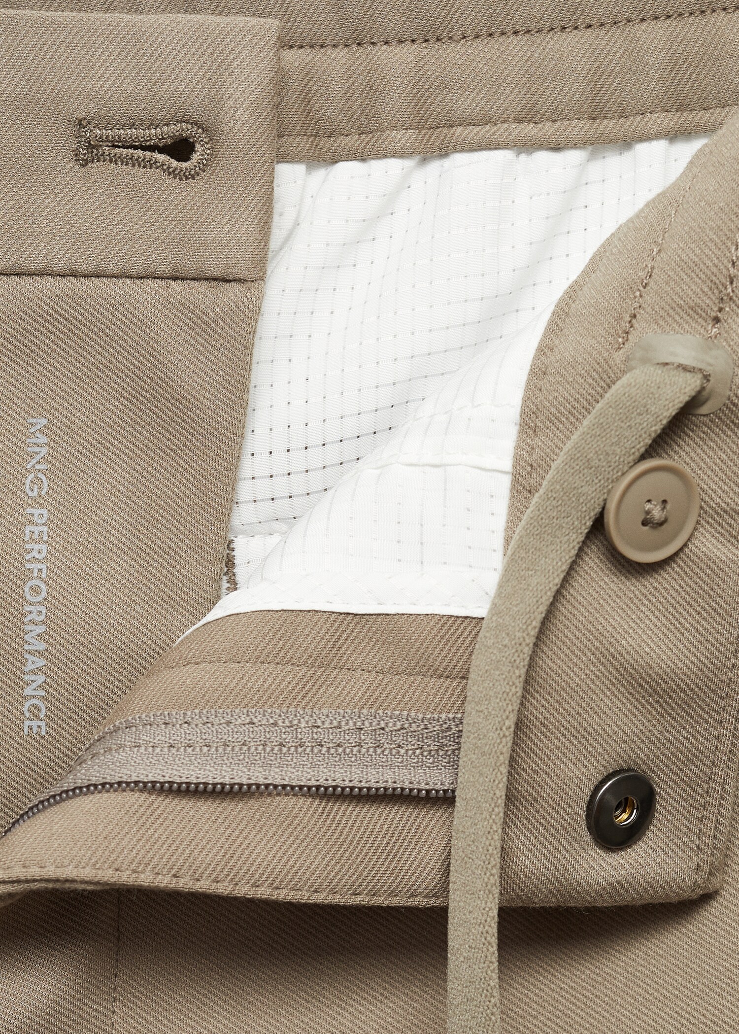 Pantalón slim fit comfort stretch cordón - Detalle del artículo 0